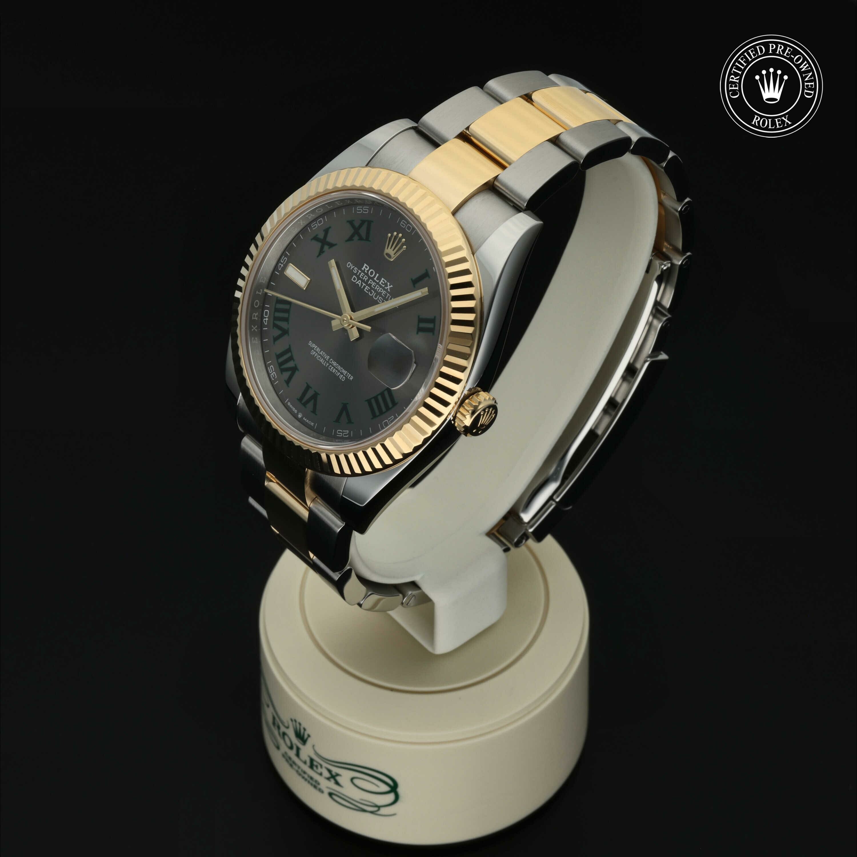 Rolex Datejust 41 in Rolesor 18 Carat Yellow M126333-0019 at Hall of Time - view 6