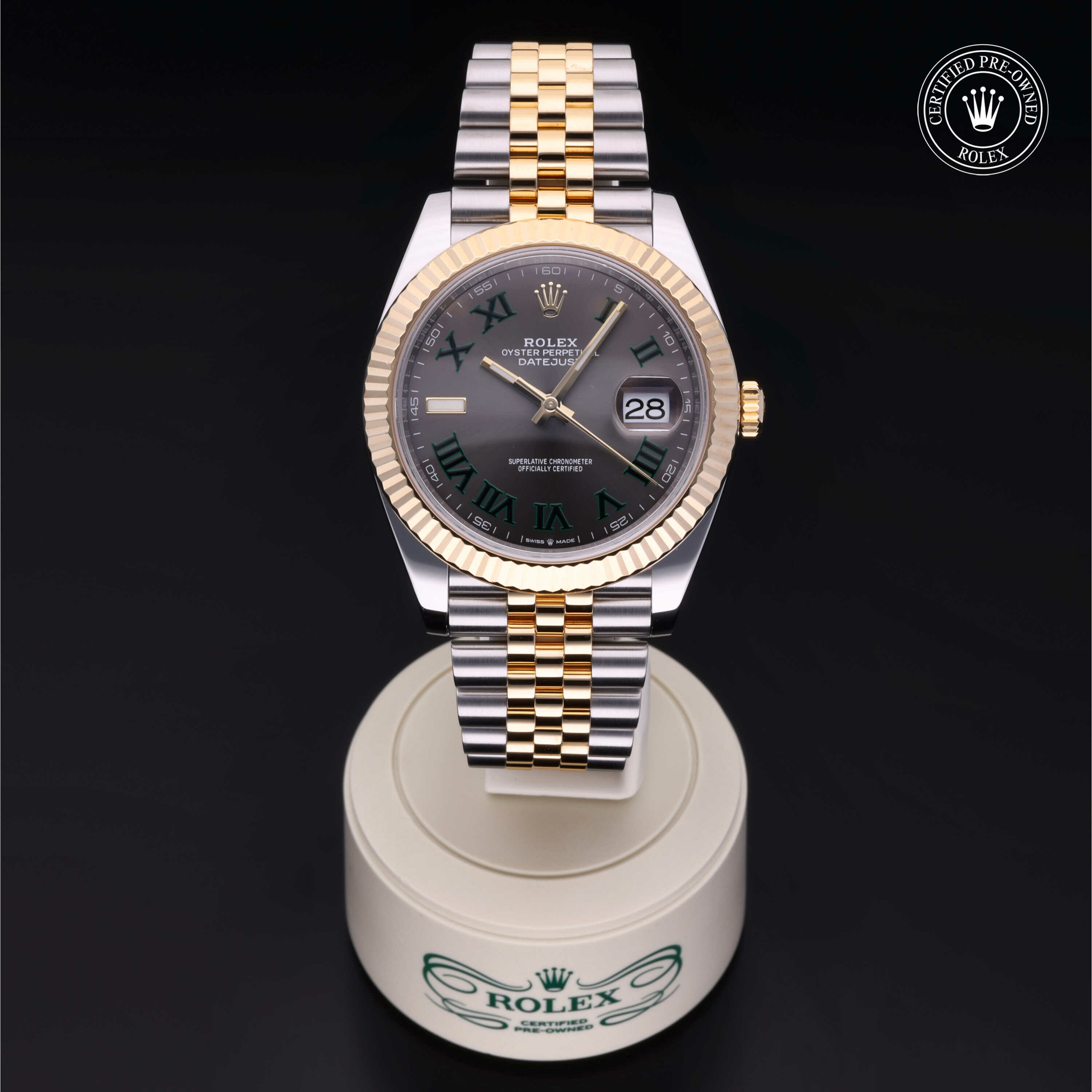 Rolex Datejust 41 in Rolesor 18 karaat Geel M126333-0020 at Hall of Time