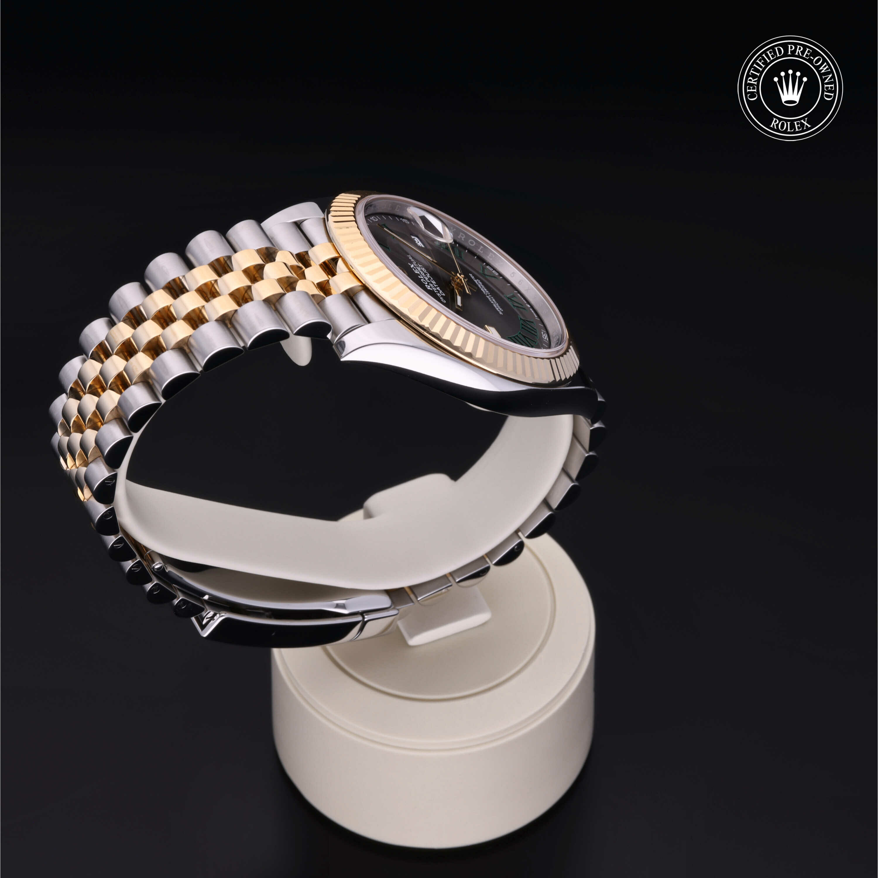 Rolex Datejust 41 in Rolesor 18 karaat Geel M126333-0020 at Hall of Time - vue 25