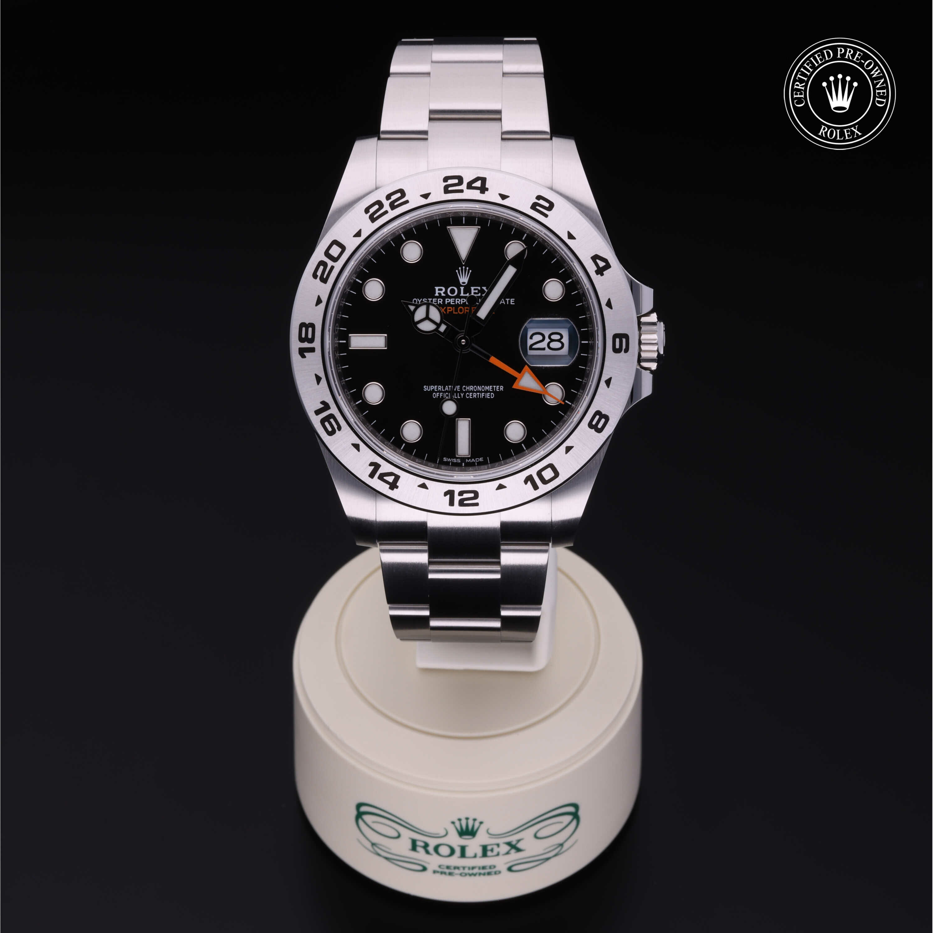 Rolex Explorer II in Staal M216570-0002 at Hall of Time