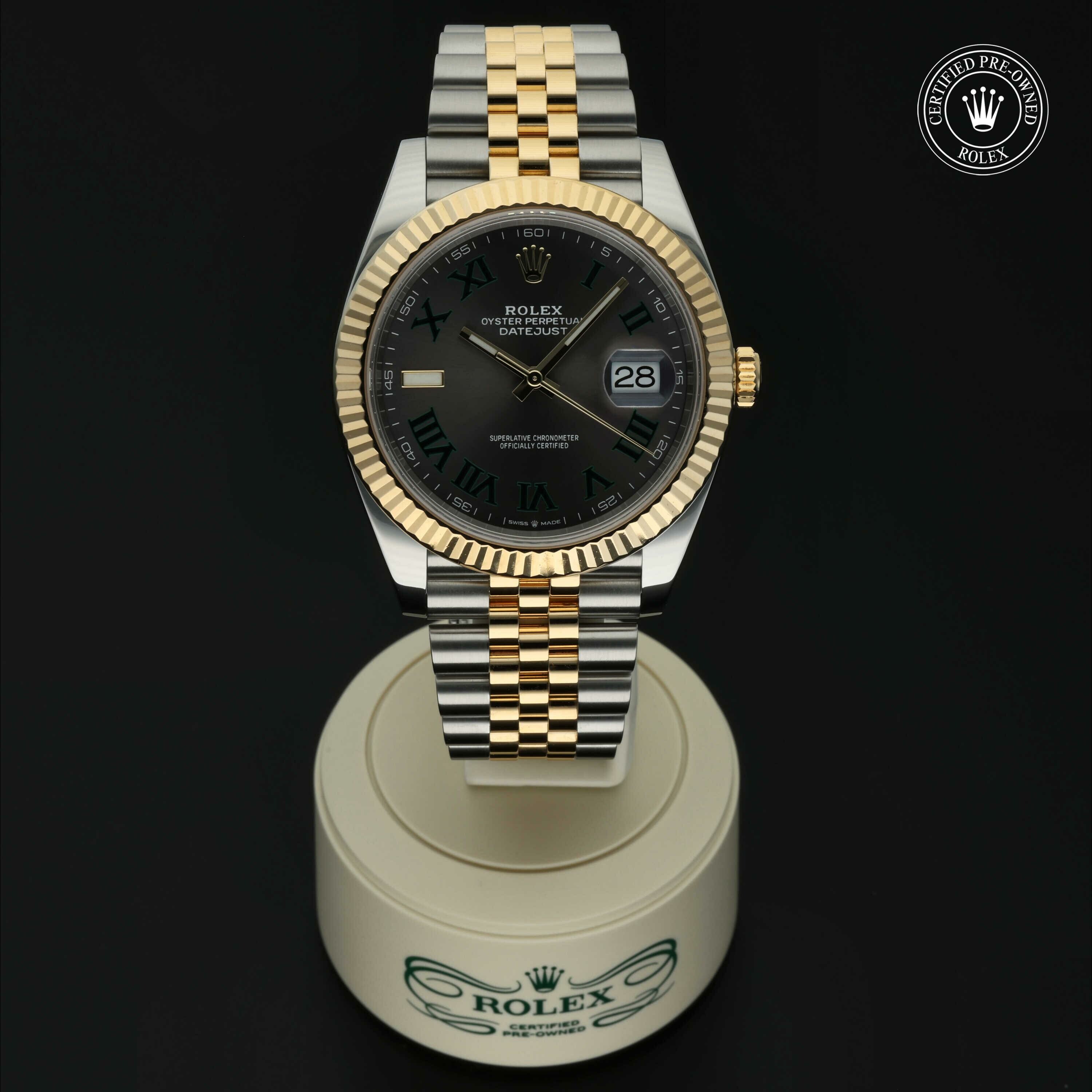 Rolex Datejust 41 en Rolesor 18 Carat Jaune M126333-0020 chez Hall of Time