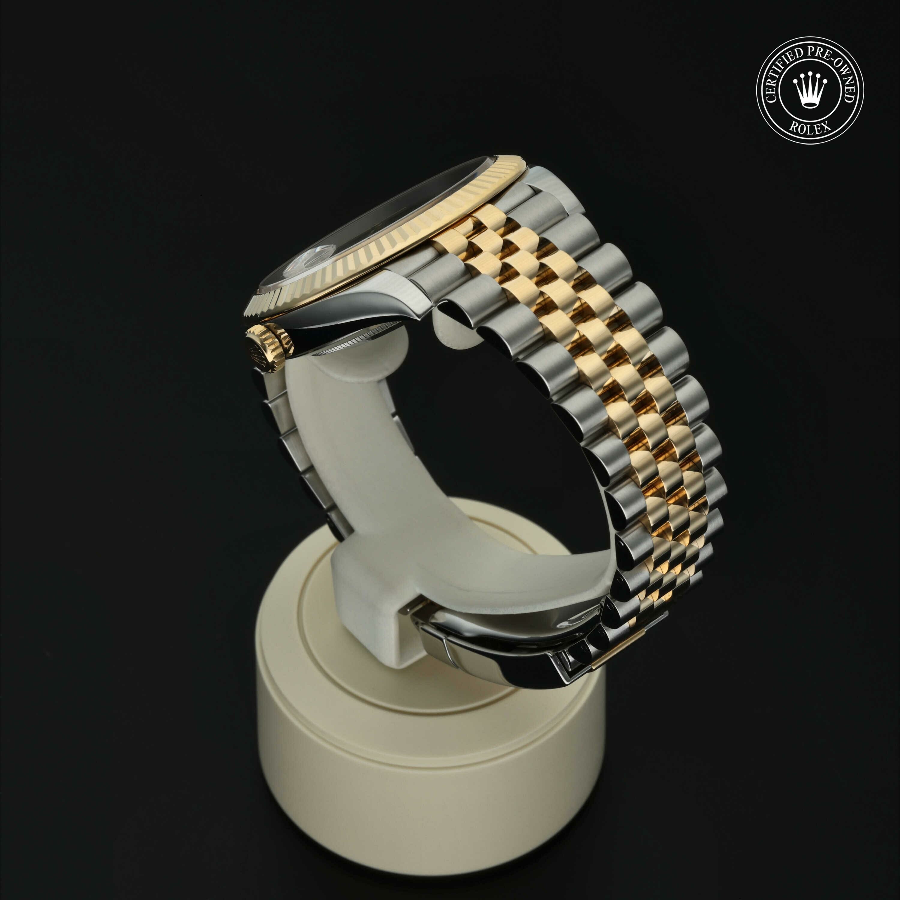 Rolex Datejust 41 en Rolesor 18 Carat Jaune M126333-0020 chez Hall of Time - vue 15
