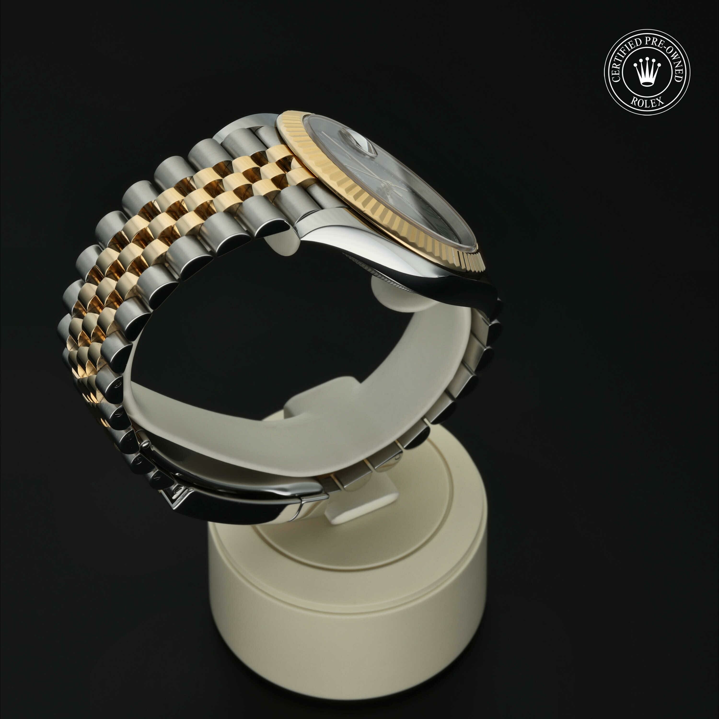 Rolex Datejust 41 en Rolesor 18 Carat Jaune M126333-0020 chez Hall of Time - vue 25
