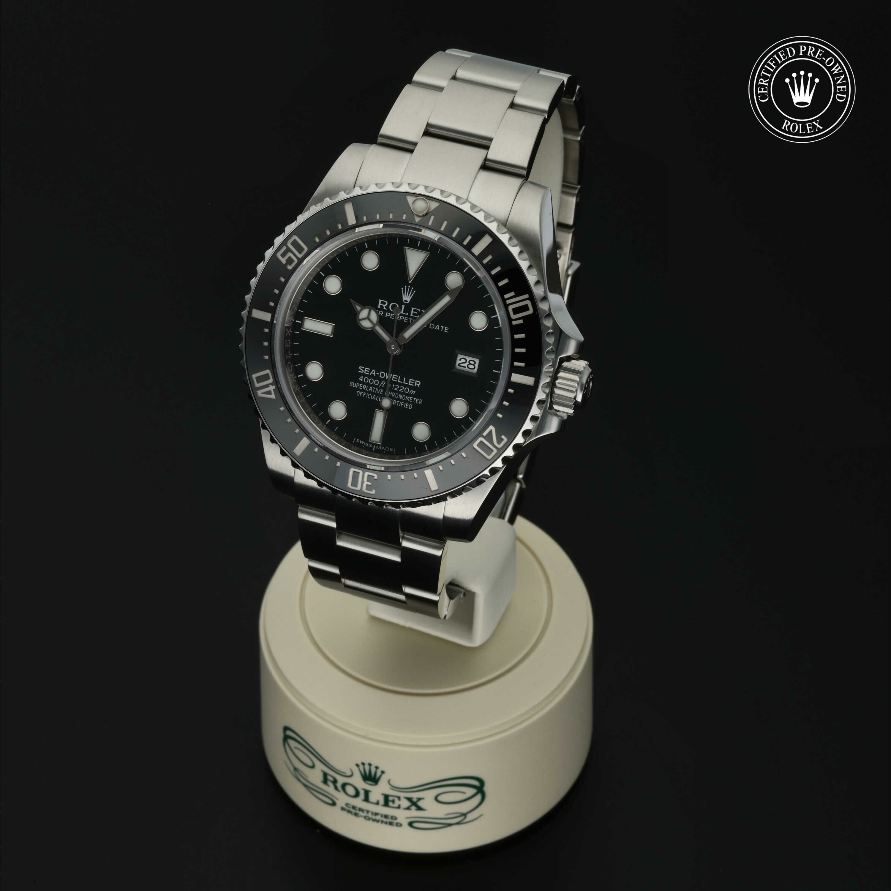Rolex Sea-Dweller 4000 in Staal M116600-0003 at Hall of Time - vue 3