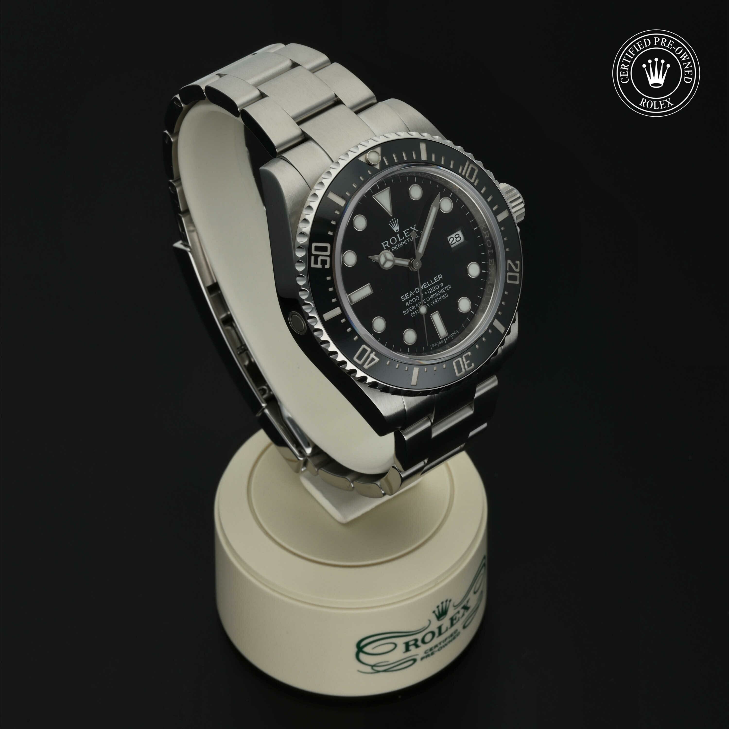 Rolex Sea-Dweller 4000 in Staal M116600-0003 at Hall of Time - vue 33