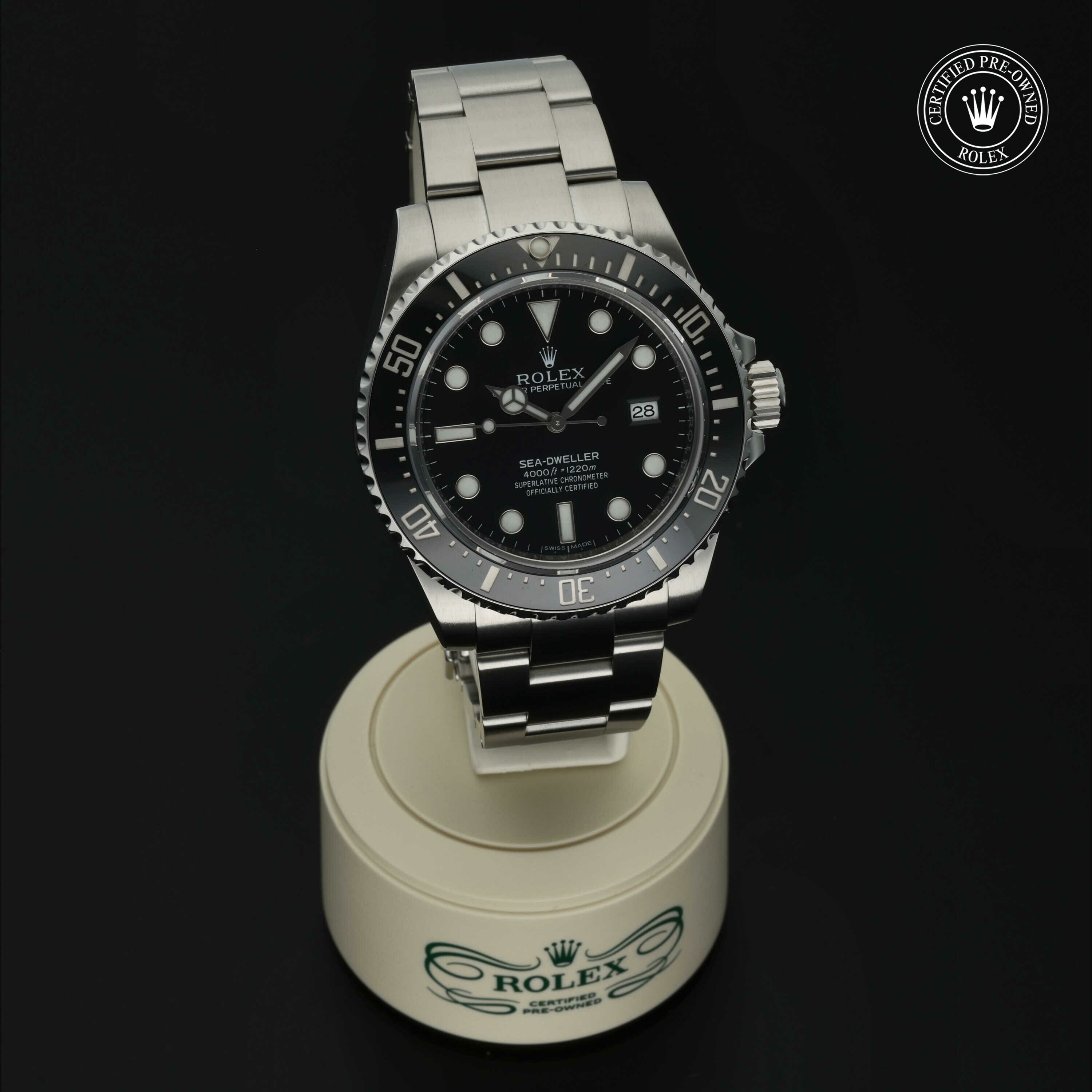Rolex Sea-Dweller 4000 in Staal M116600-0003 at Hall of Time - vue 36