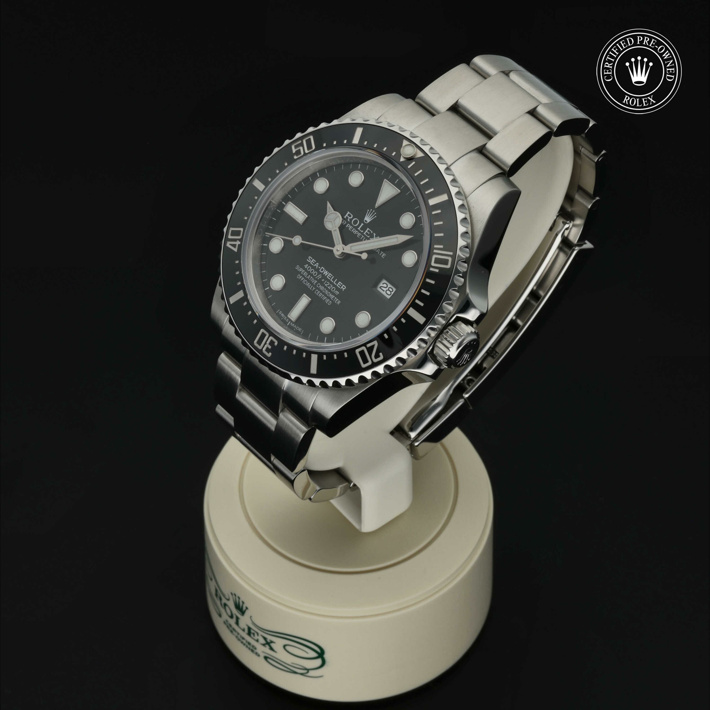 Rolex Sea-Dweller 4000 in Steel M116600-0003 at Hall of Time - view 6