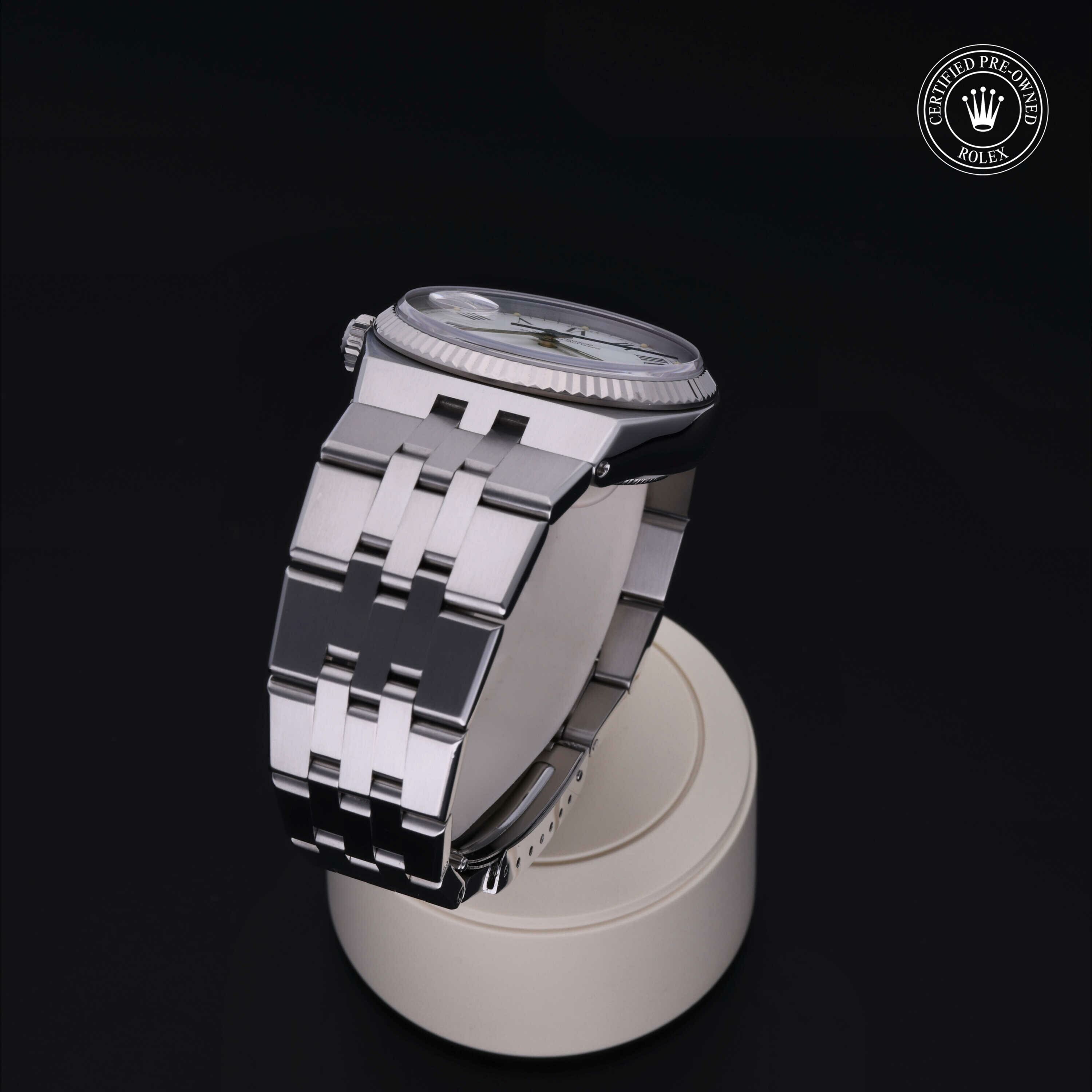 Rolex Oyster Perpetual Datejust 36 in Rolesor 18 Carat White M17014-0005 at Hall of Time - view 21