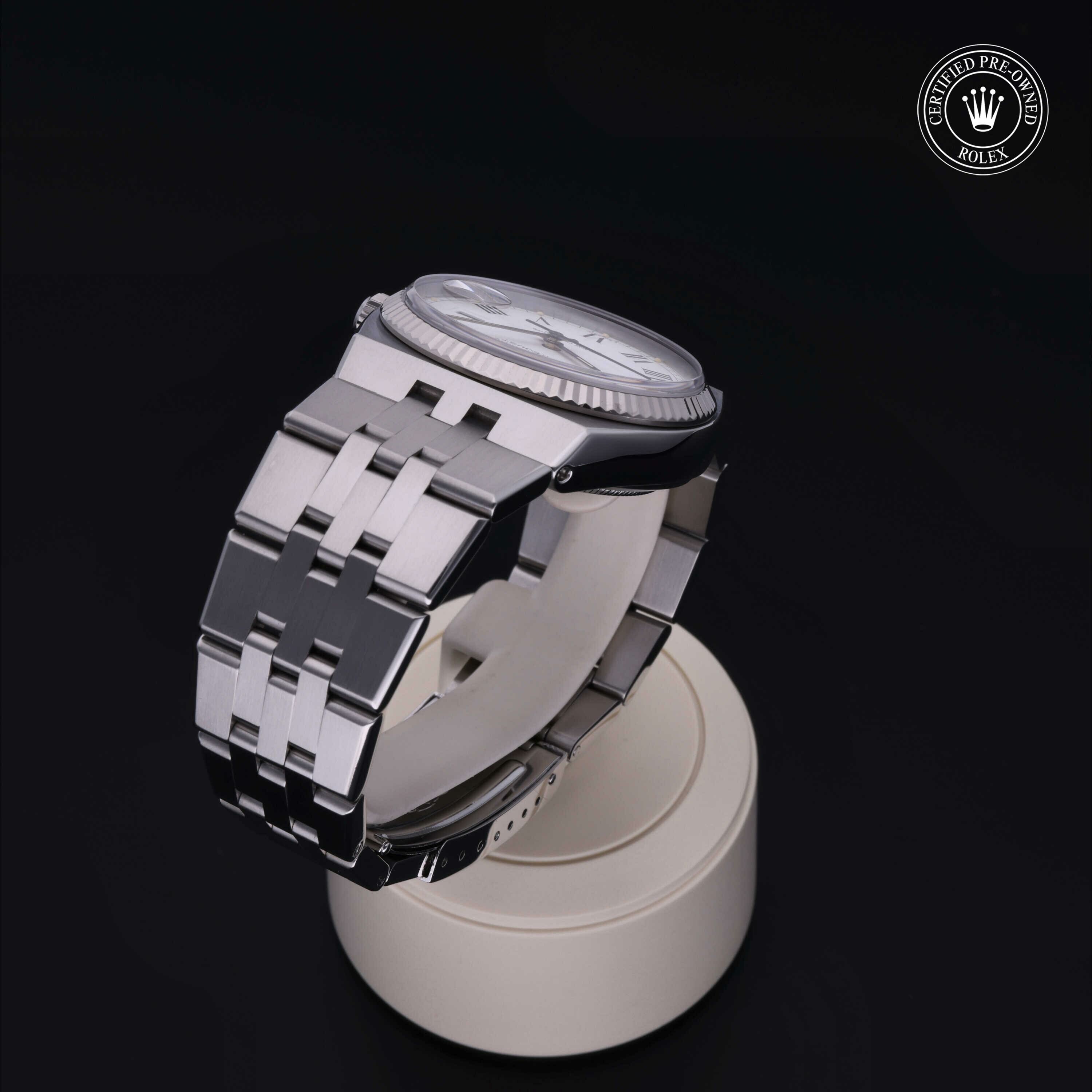 Rolex Oyster Perpetual Datejust 36 in Rolesor 18 Carat White M17014-0005 at Hall of Time - view 22