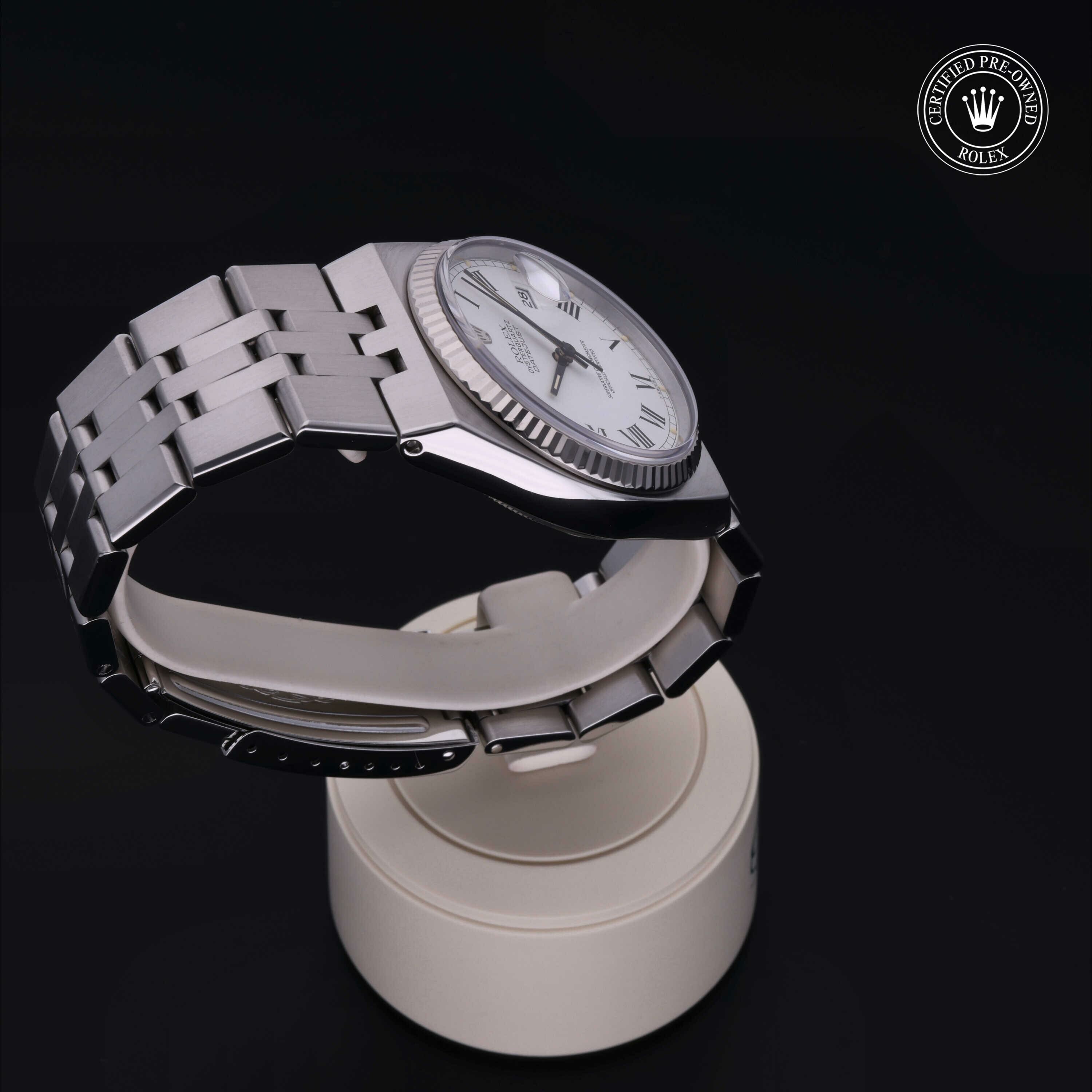 Rolex Oyster Perpetual Datejust 36 in Rolesor 18 Carat White M17014-0005 at Hall of Time - view 26