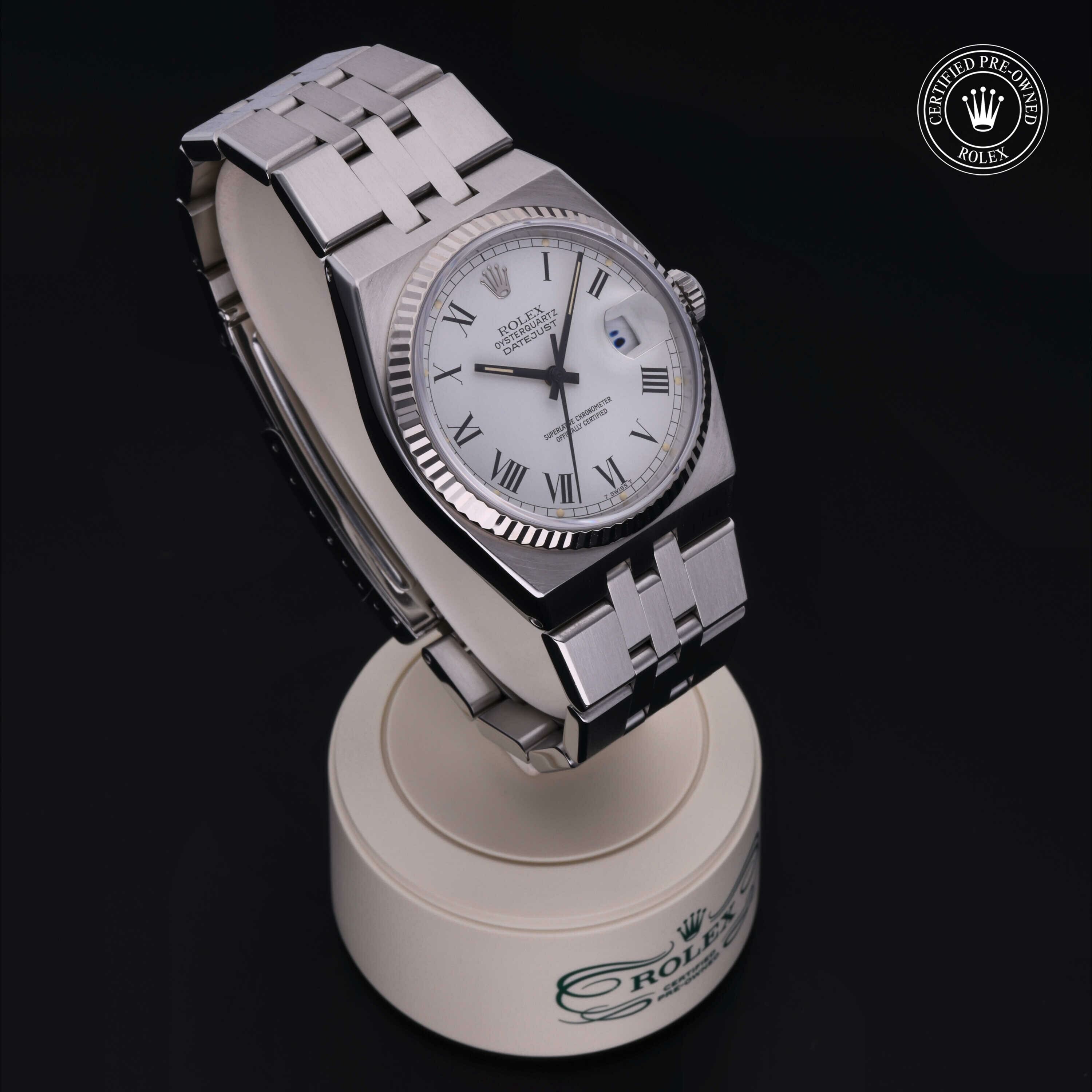 Rolex Oyster Perpetual Datejust 36 in Rolesor 18 Carat White M17014-0005 at Hall of Time - view 33