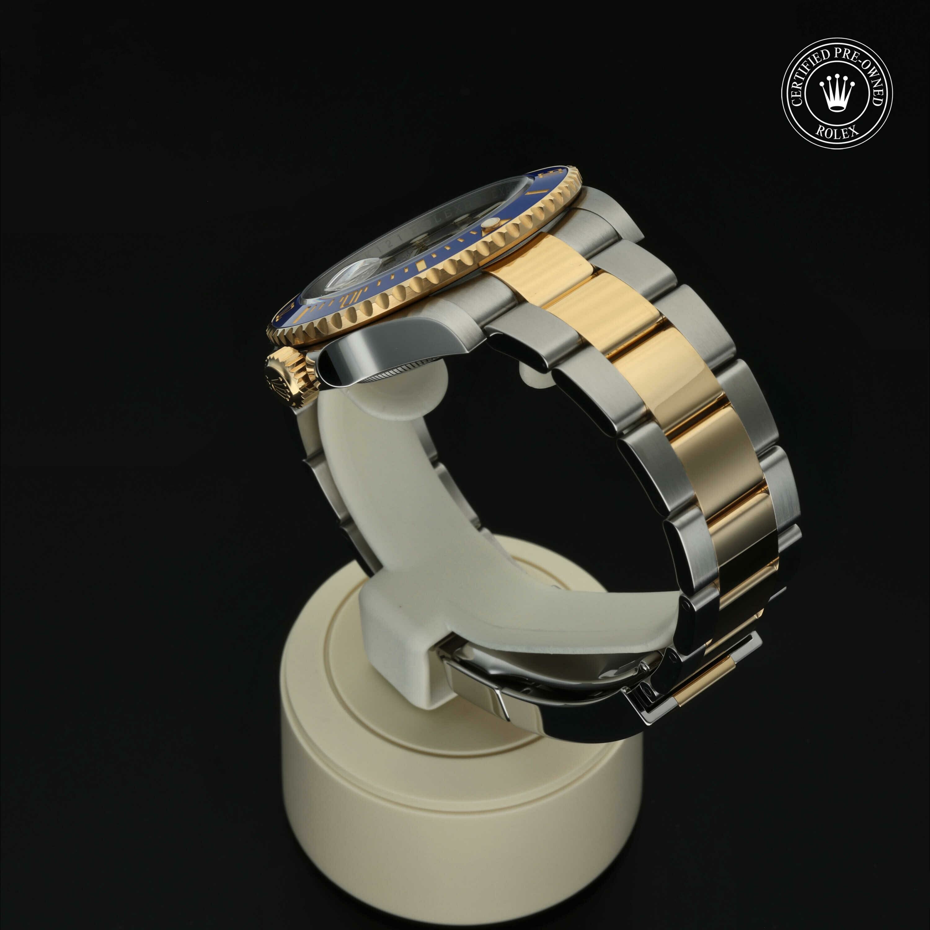Rolex Submariner Date en Rolesor 18 Carat Jaune M126613LB-0002 chez Hall of Time - vue 15