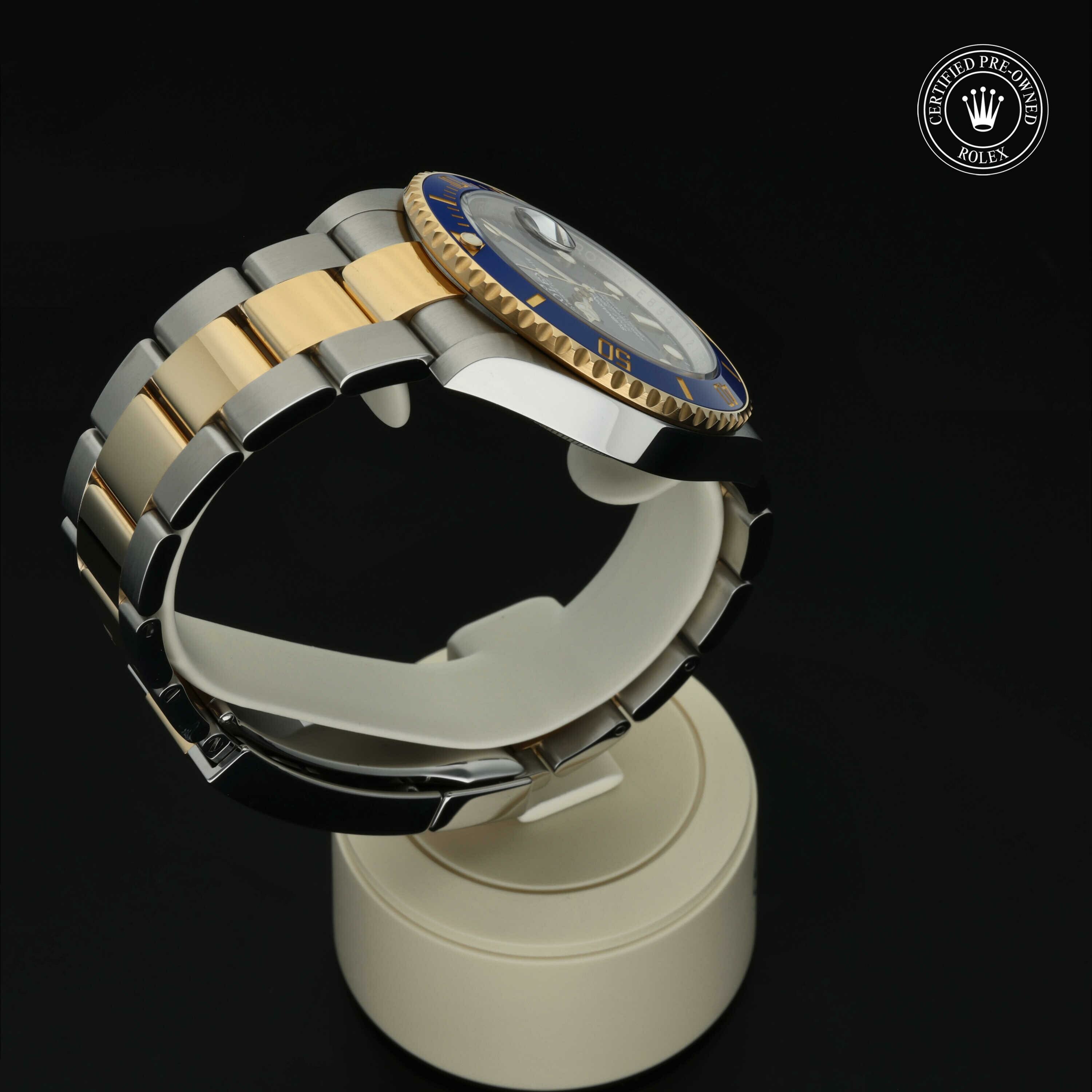 Rolex Submariner Date en Rolesor 18 Carat Jaune M126613LB-0002 chez Hall of Time - vue 25