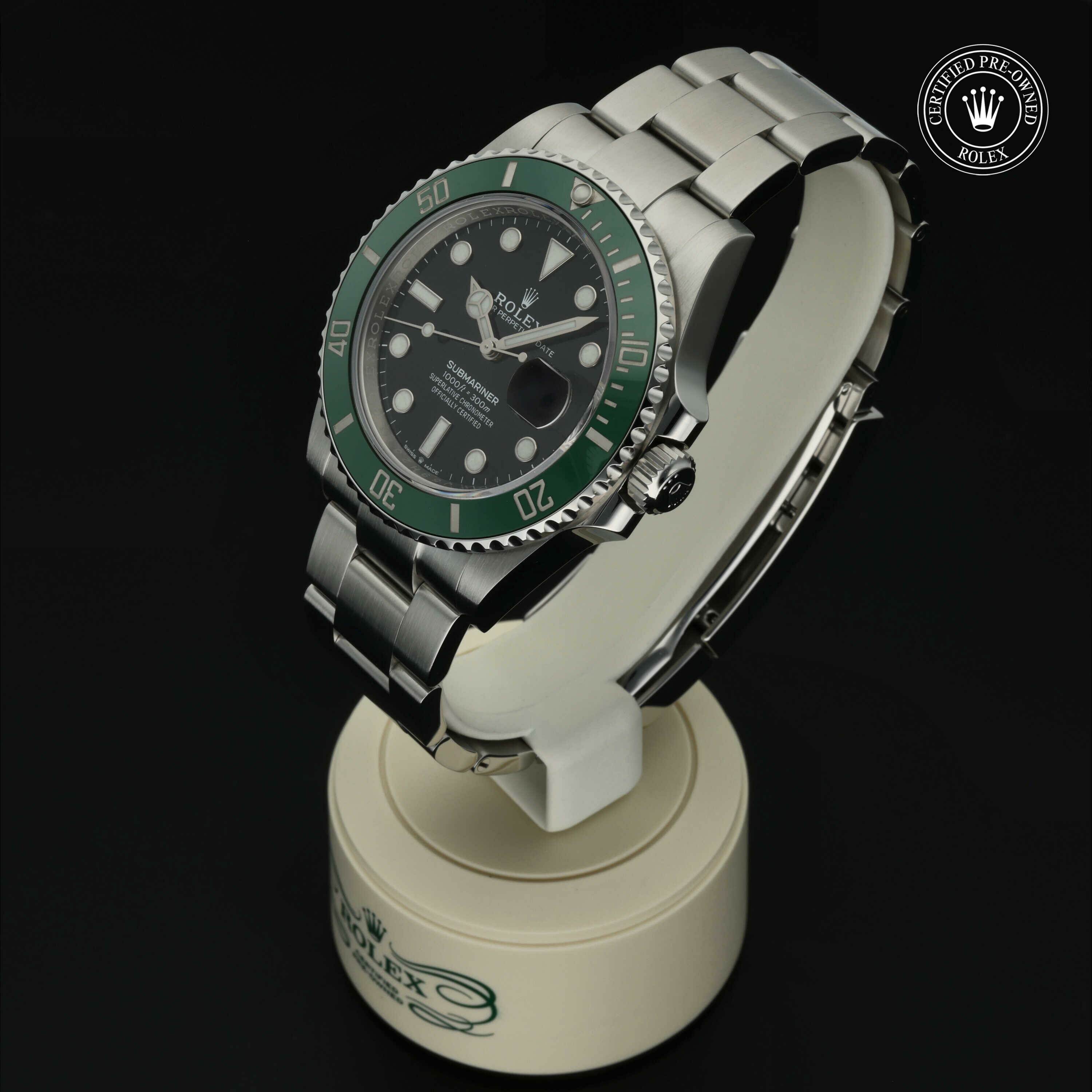Rolex Submariner Date in Staal M126610LV-0002 at Hall of Time - vue 6
