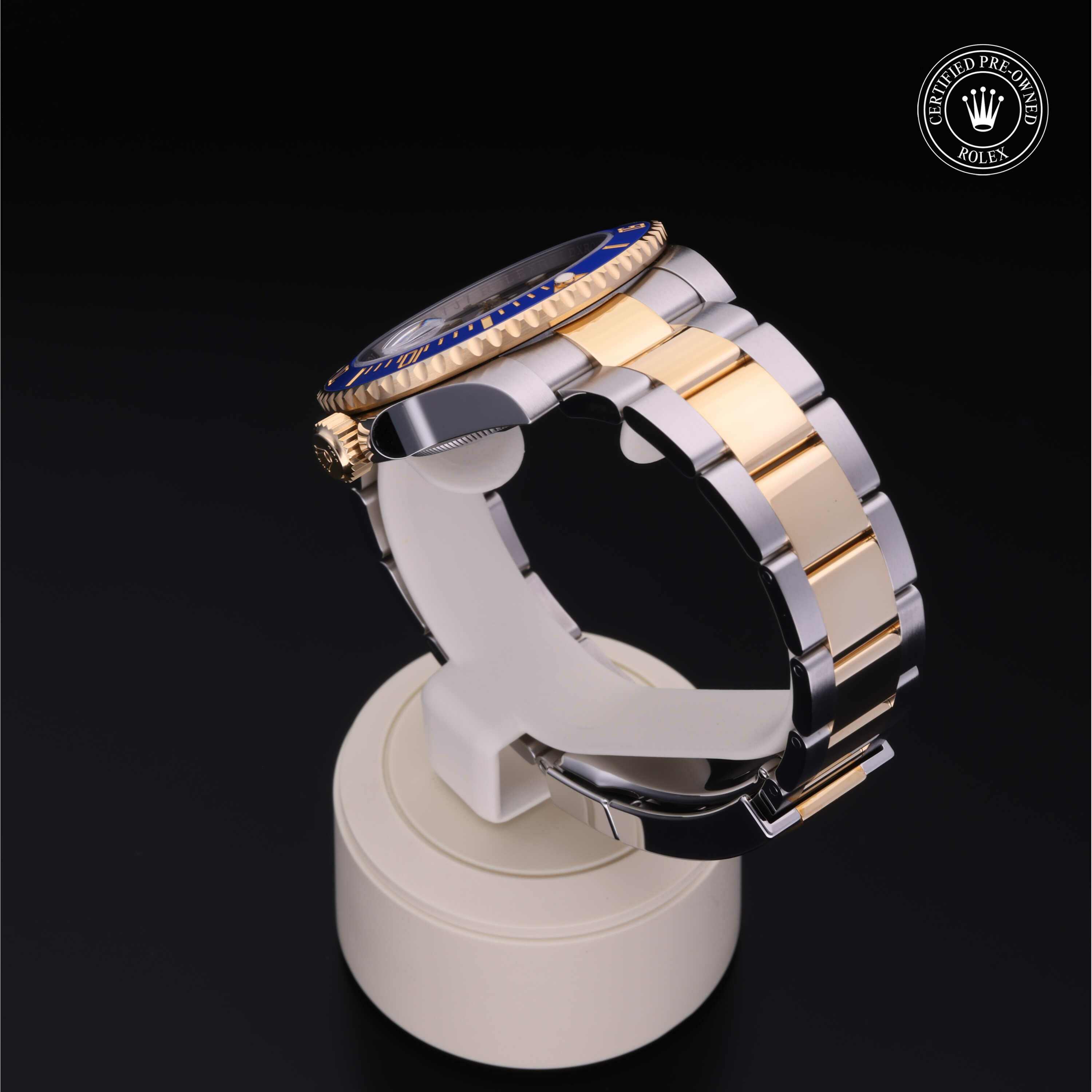 Rolex Submariner Date in Rolesor 18 karaat Geel M116613LB-0005 at Hall of Time - vue 15