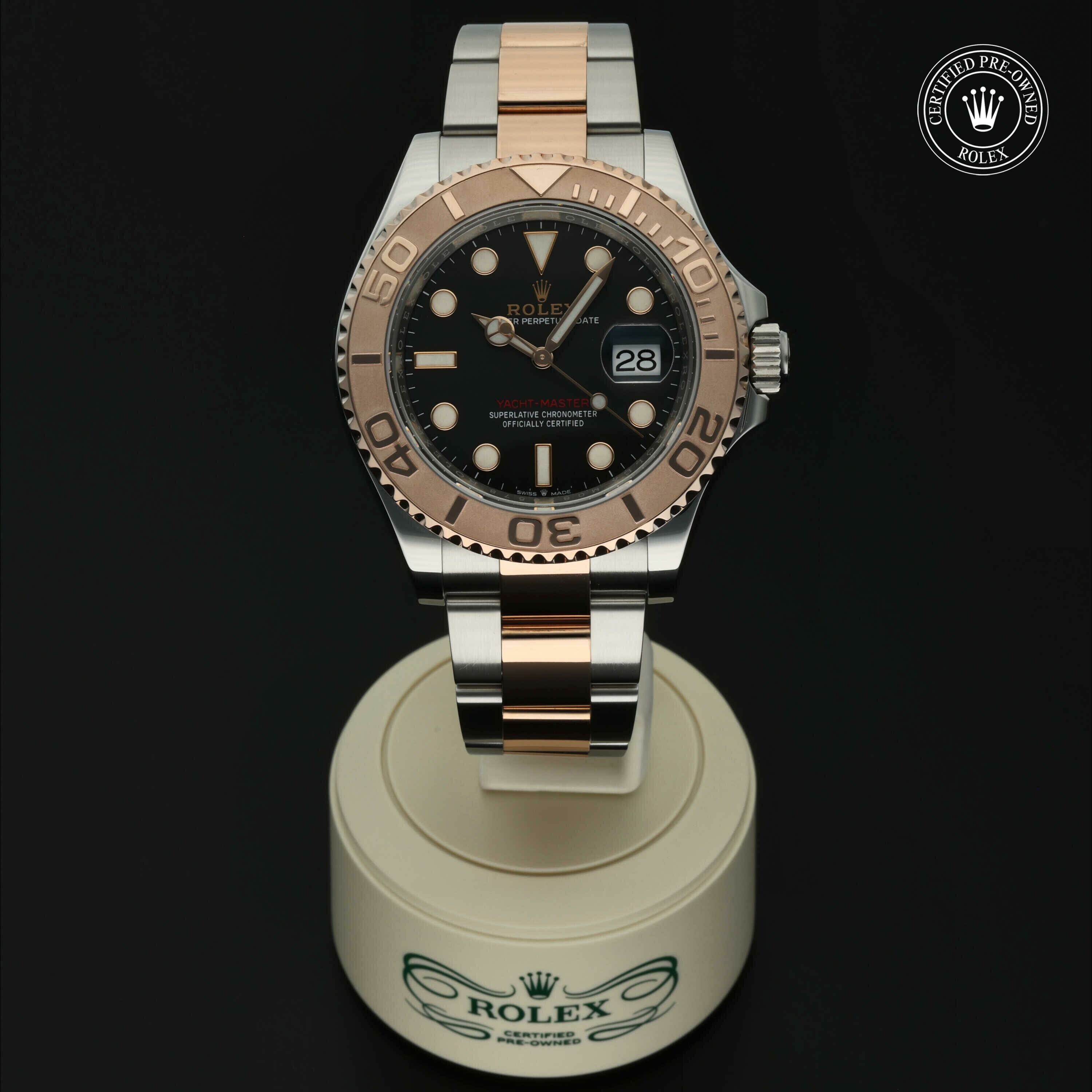 Rolex Yacht-Master 40 en Rolesor 18 Carat Rouge M126621-0002 chez Hall of Time