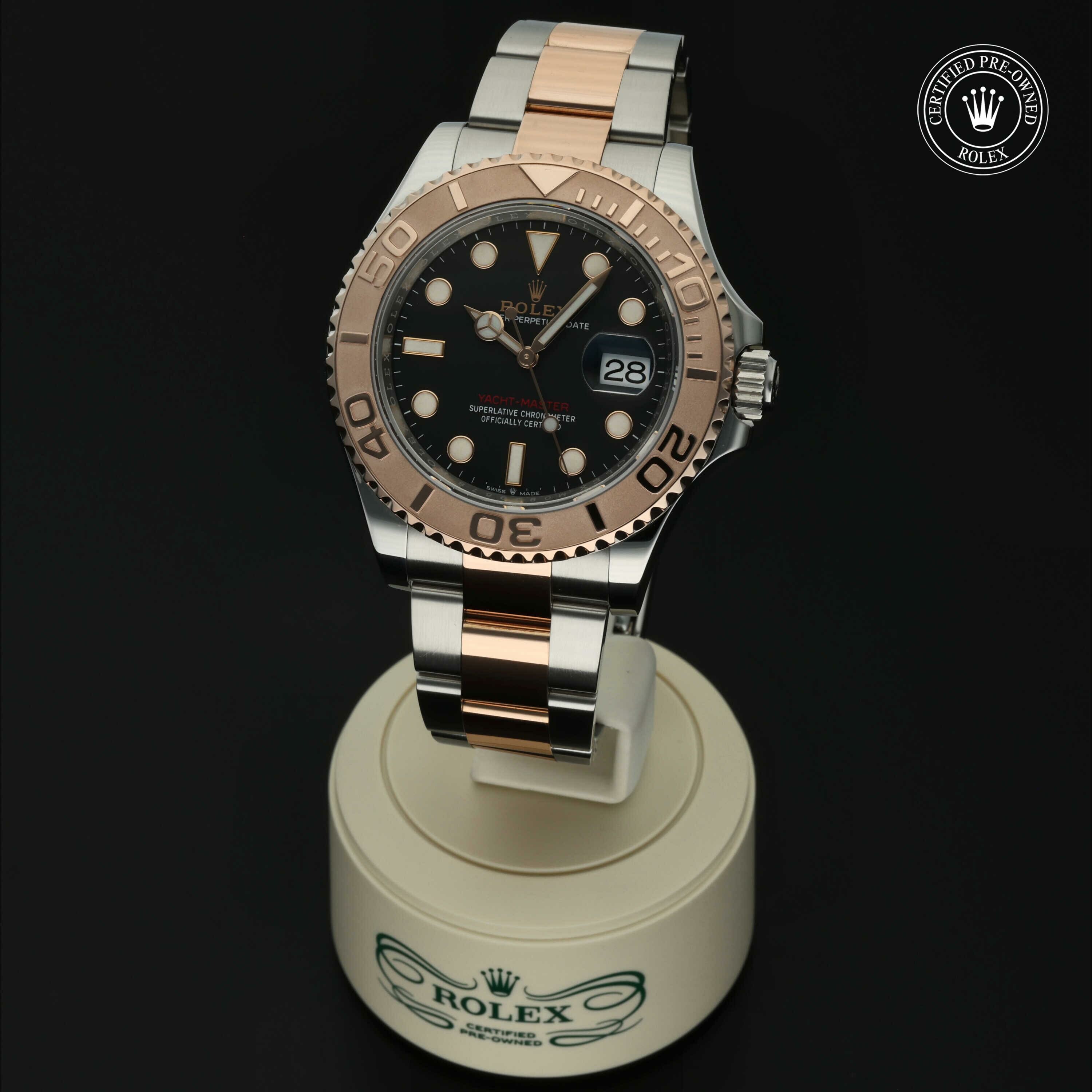 Rolex Yacht-Master 40 en Rolesor 18 Carat Rouge M126621-0002 chez Hall of Time - vue 2