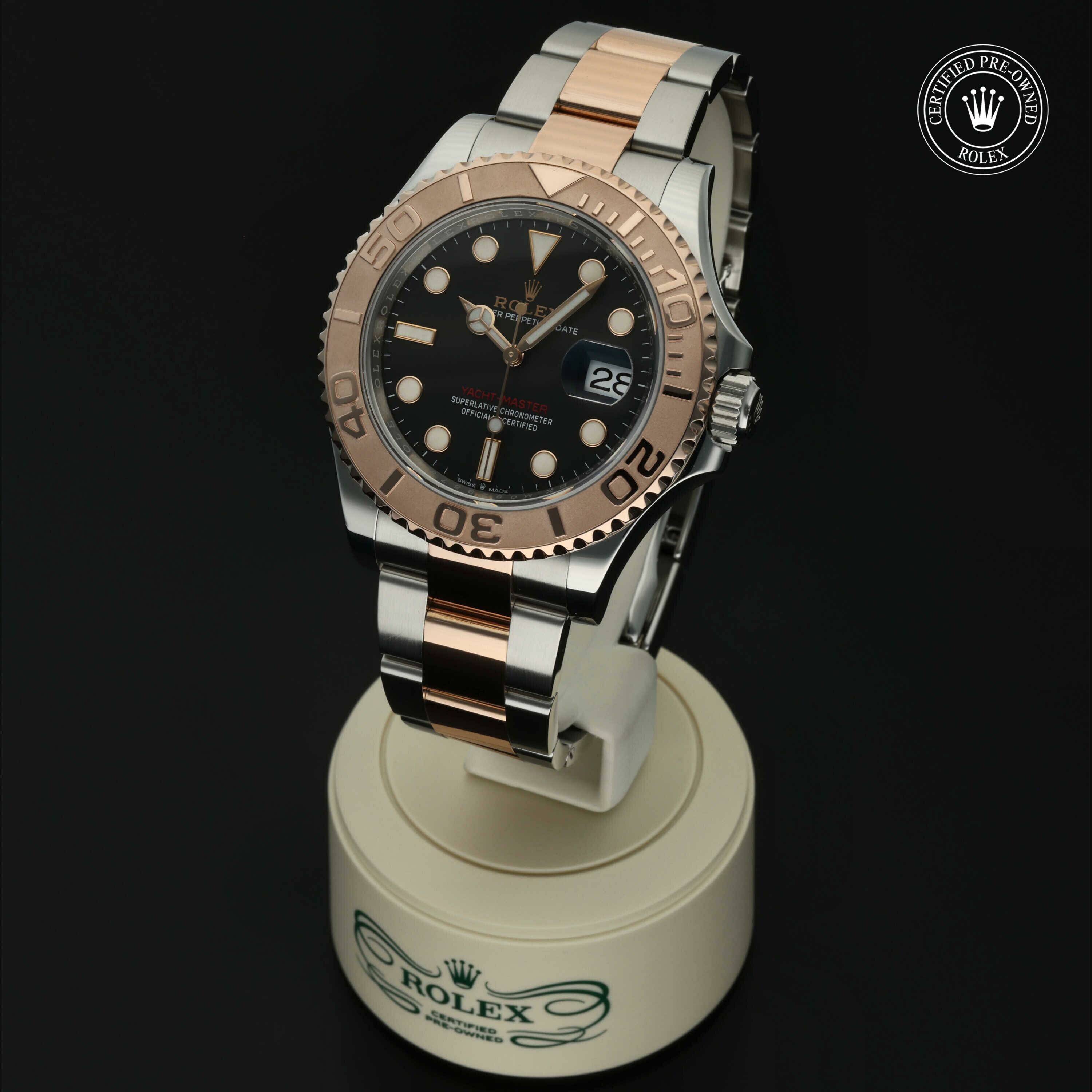 Rolex Yacht-Master 40 en Rolesor 18 Carat Rouge M126621-0002 chez Hall of Time - vue 3