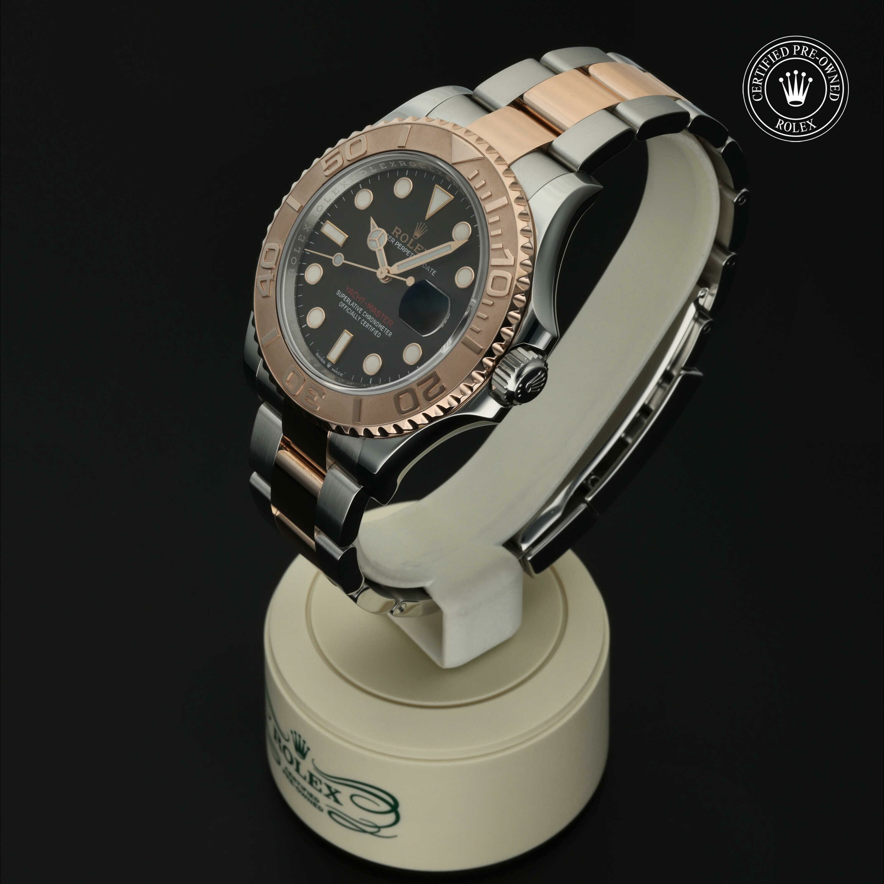 Rolex Yacht-Master 40 en Rolesor 18 Carat Rouge M126621-0002 chez Hall of Time - vue 6