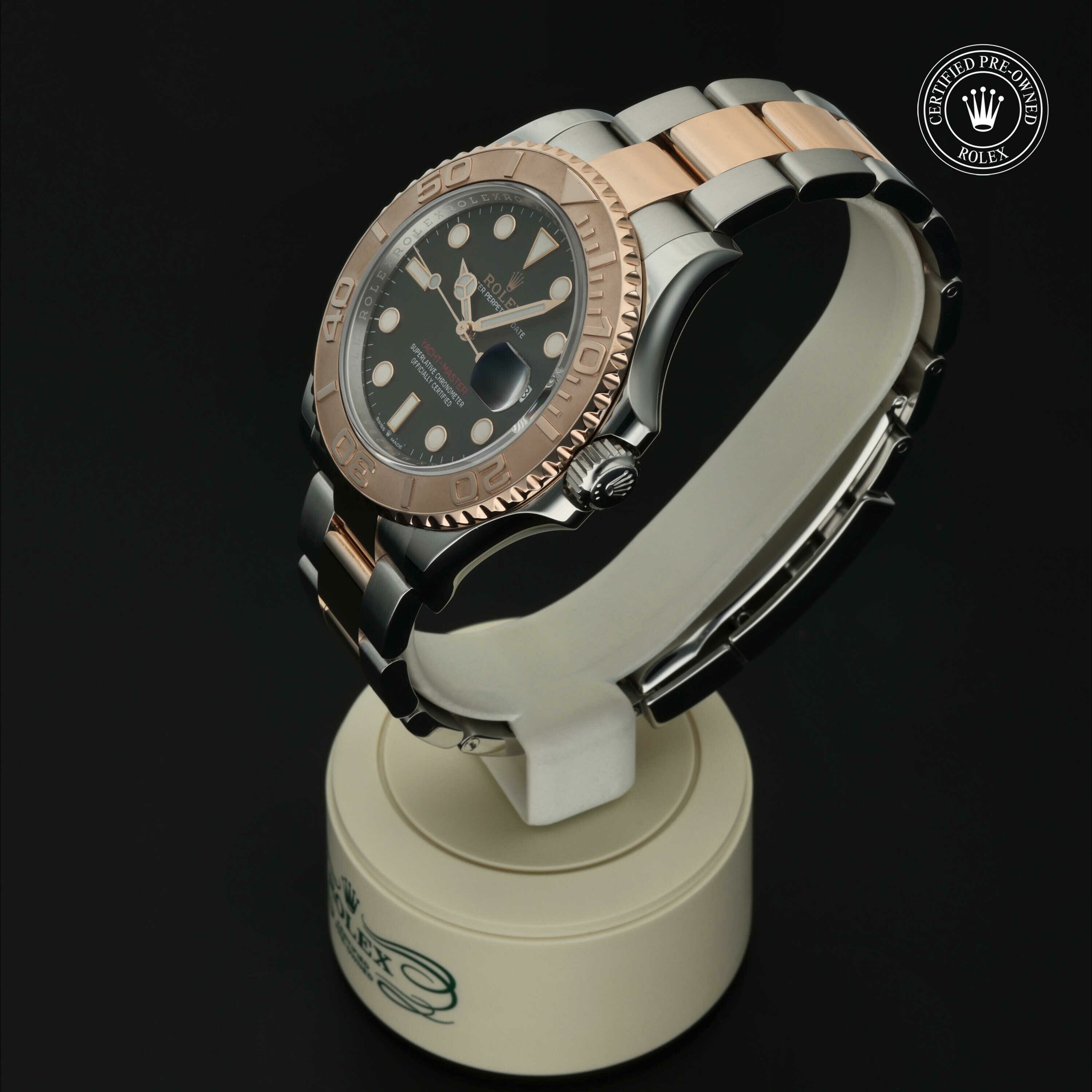 Rolex Yacht-Master 40 en Rolesor 18 Carat Rouge M126621-0002 chez Hall of Time - vue 7