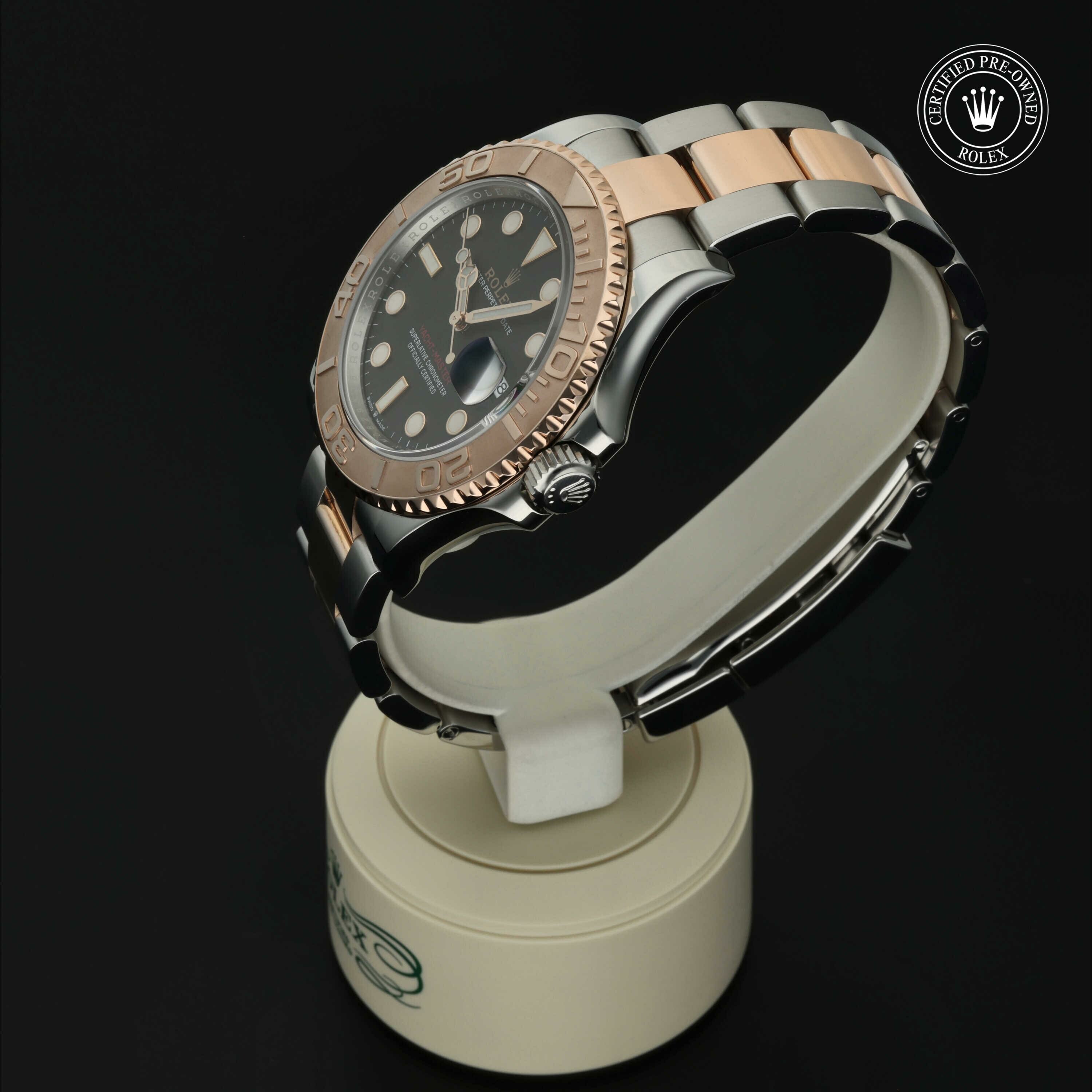 Rolex Yacht-Master 40 en Rolesor 18 Carat Rouge M126621-0002 chez Hall of Time - vue 8
