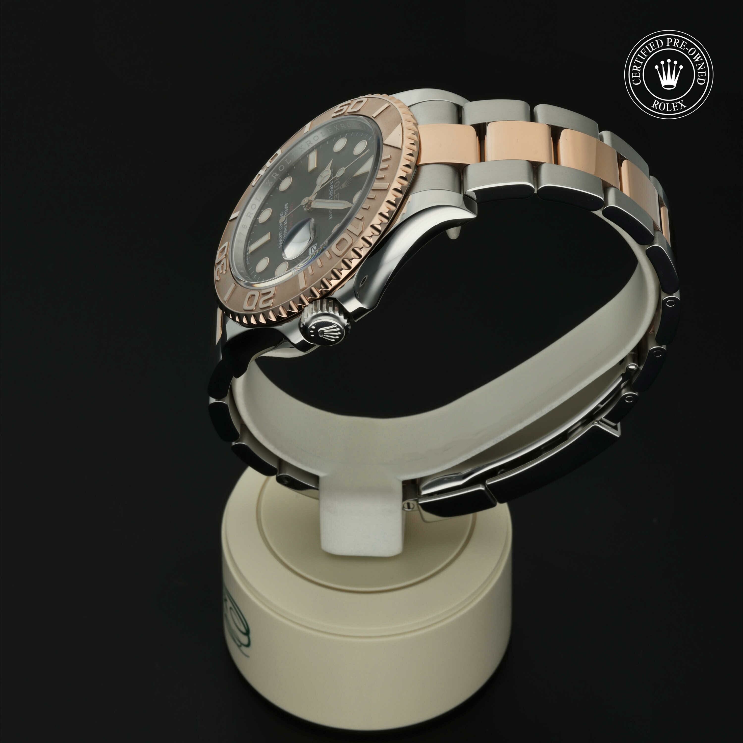 Rolex Yacht-Master 40 en Rolesor 18 Carat Rouge M126621-0002 chez Hall of Time - vue 10