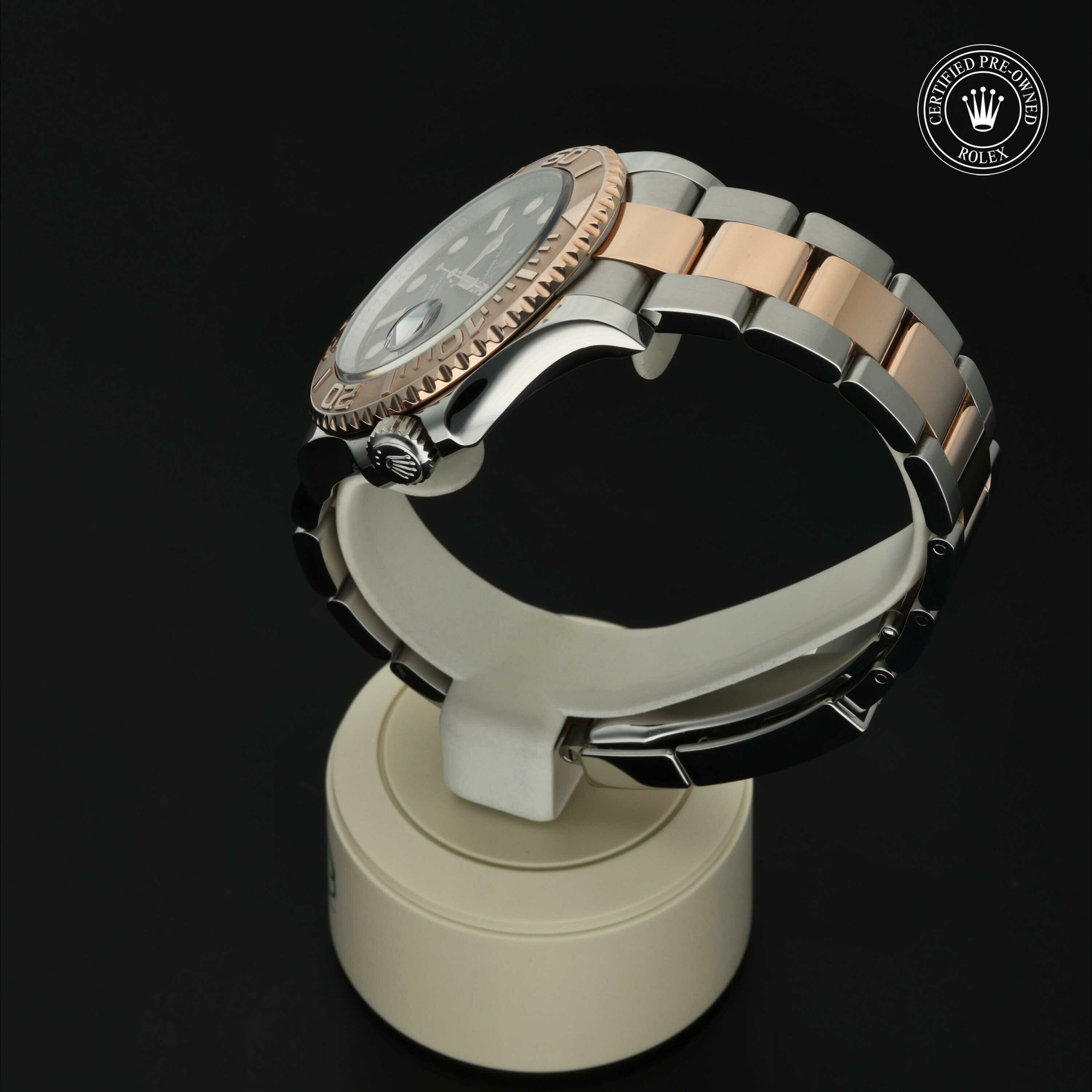 Rolex Yacht-Master 40 en Rolesor 18 Carat Rouge M126621-0002 chez Hall of Time - vue 12