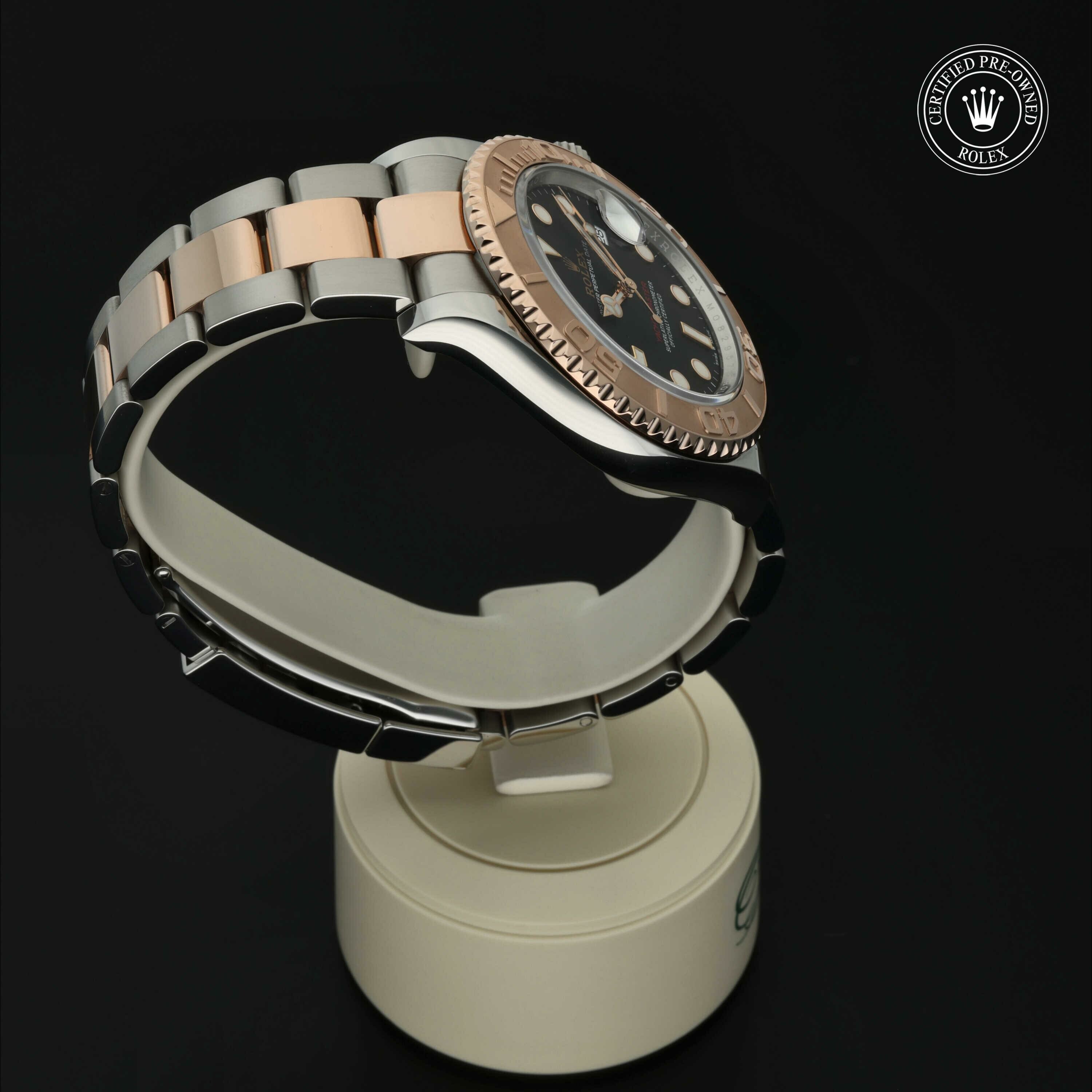 Rolex Yacht-Master 40 en Rolesor 18 Carat Rouge M126621-0002 chez Hall of Time - vue 27