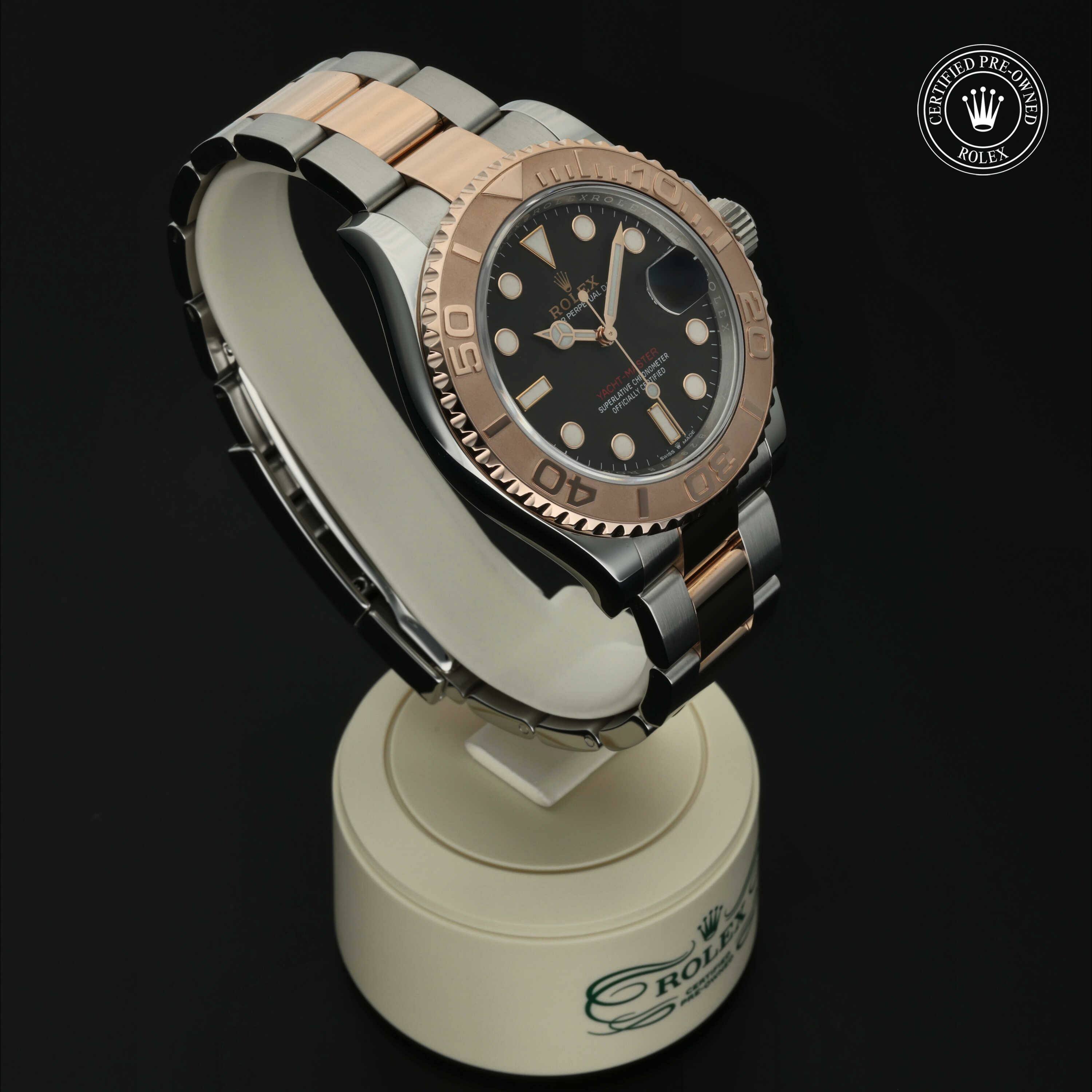 Rolex Yacht-Master 40 en Rolesor 18 Carat Rouge M126621-0002 chez Hall of Time - vue 32