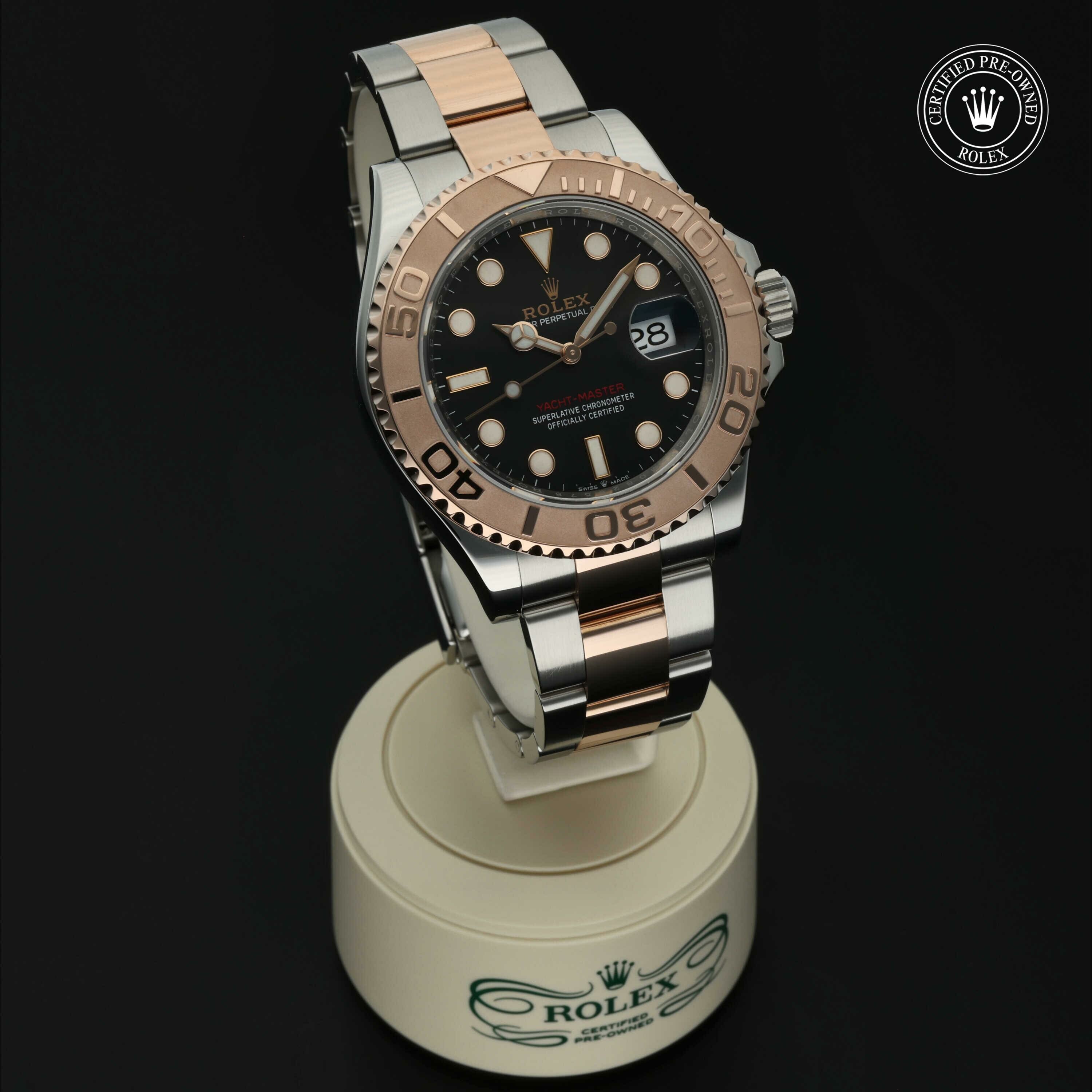 Rolex Yacht-Master 40 en Rolesor 18 Carat Rouge M126621-0002 chez Hall of Time - vue 35