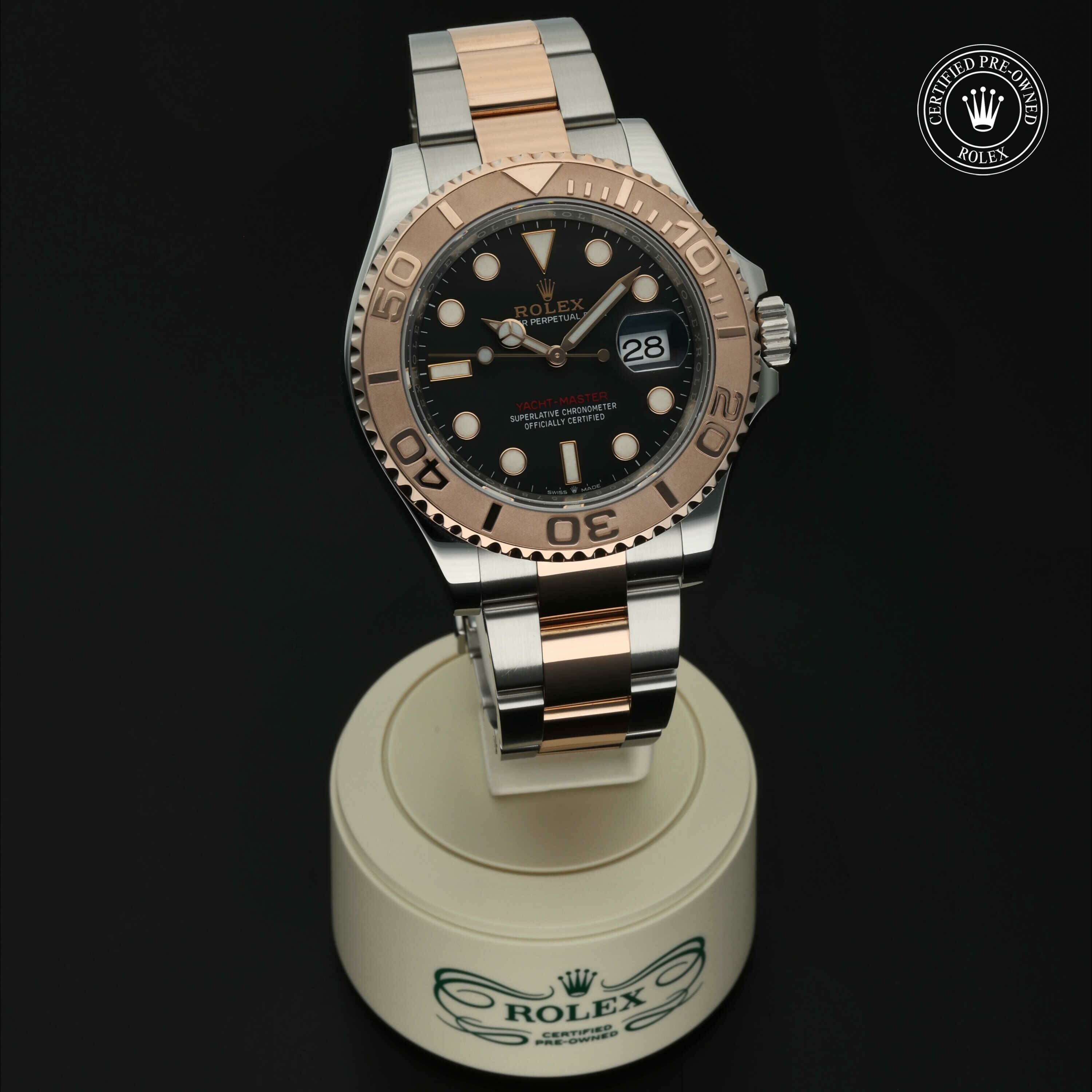 Rolex Yacht-Master 40 en Rolesor 18 Carat Rouge M126621-0002 chez Hall of Time - vue 36