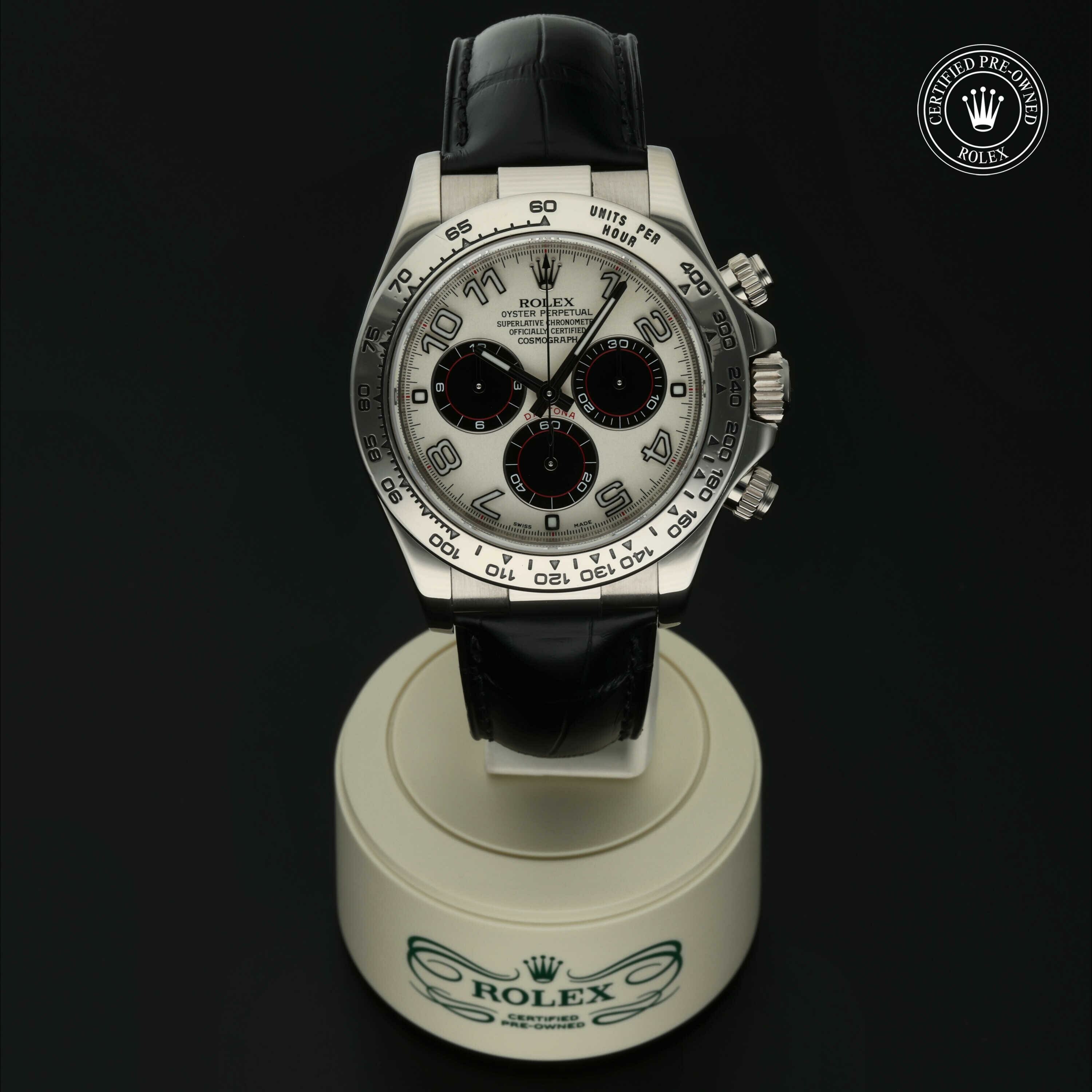 Rolex Oyster Perpetual Cosmograph Daytona in Goud 18 karaat Wit M116519-0150 at Hall of Time