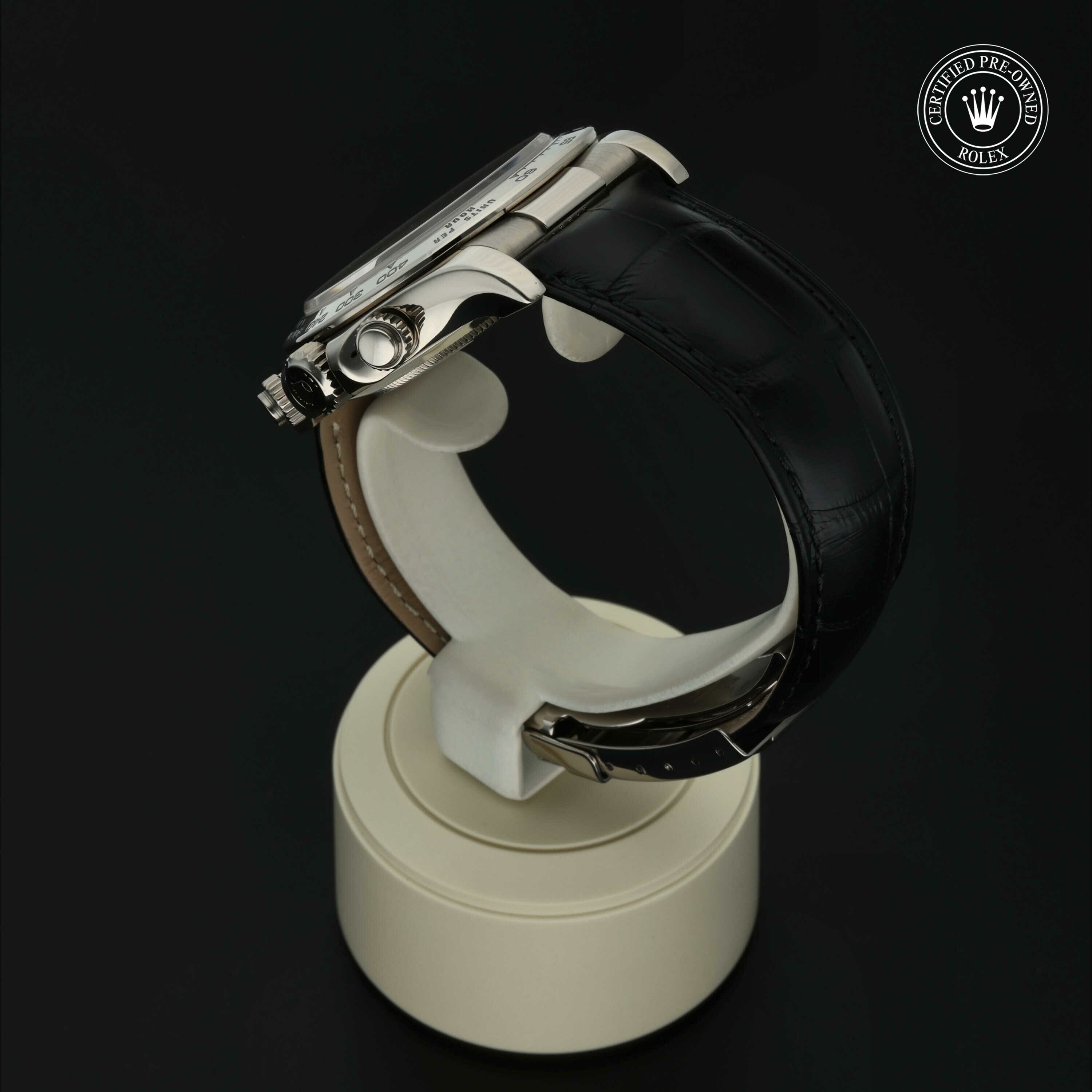 Rolex Oyster Perpetual Cosmograph Daytona in Goud 18 karaat Wit M116519-0150 at Hall of Time - vue 14