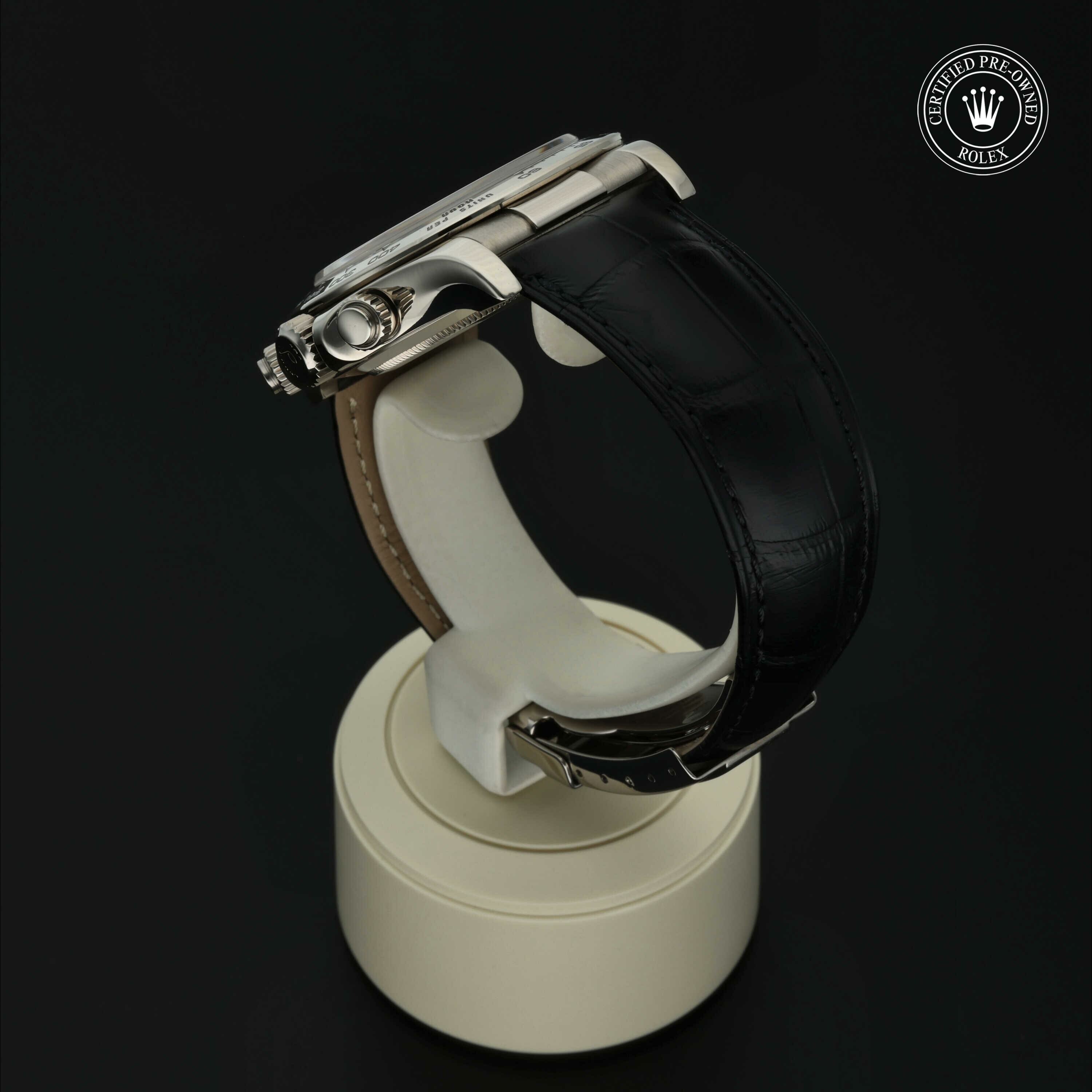Rolex Oyster Perpetual Cosmograph Daytona in Goud 18 karaat Wit M116519-0150 at Hall of Time - vue 15
