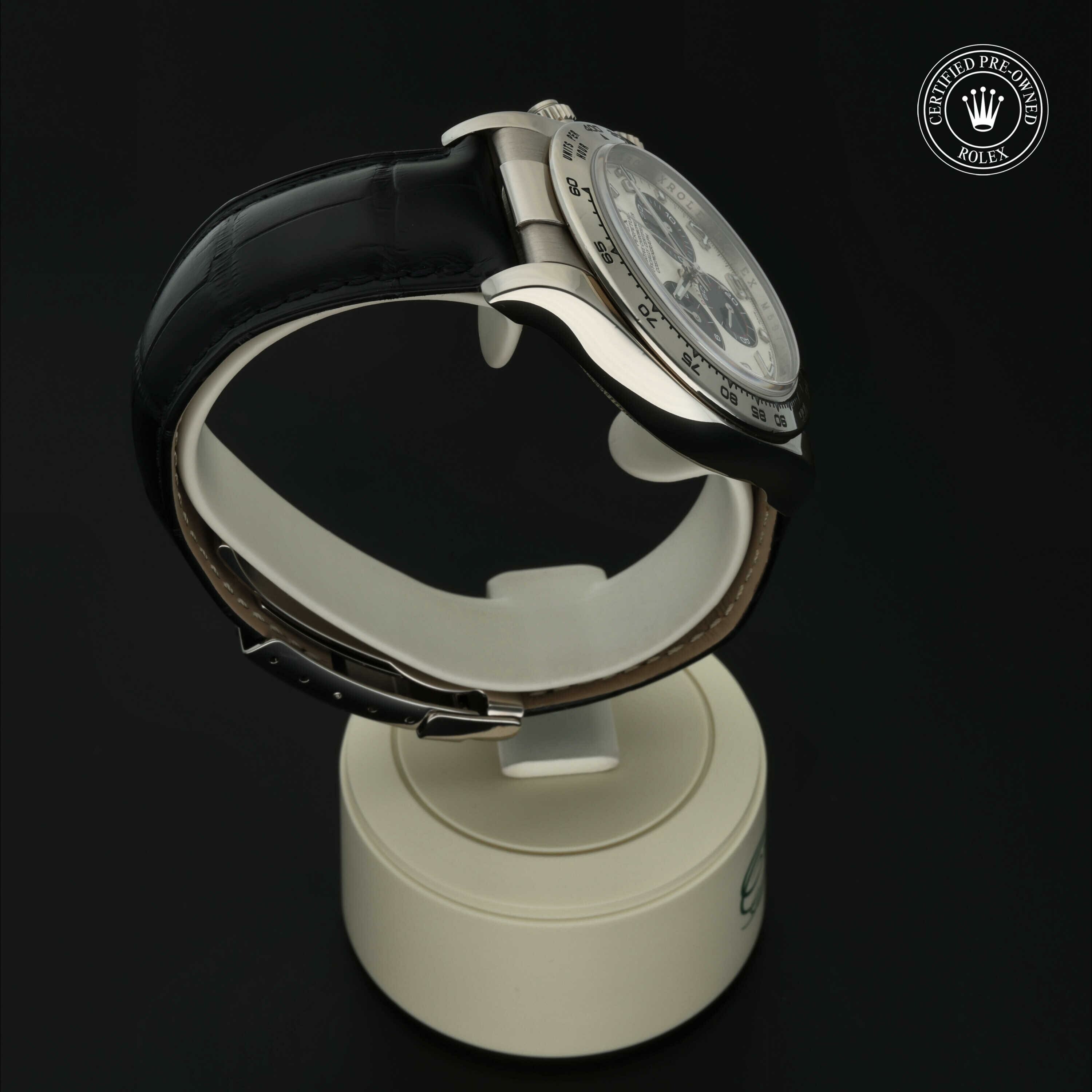 Rolex Oyster Perpetual Cosmograph Daytona in Goud 18 karaat Wit M116519-0150 at Hall of Time - vue 27