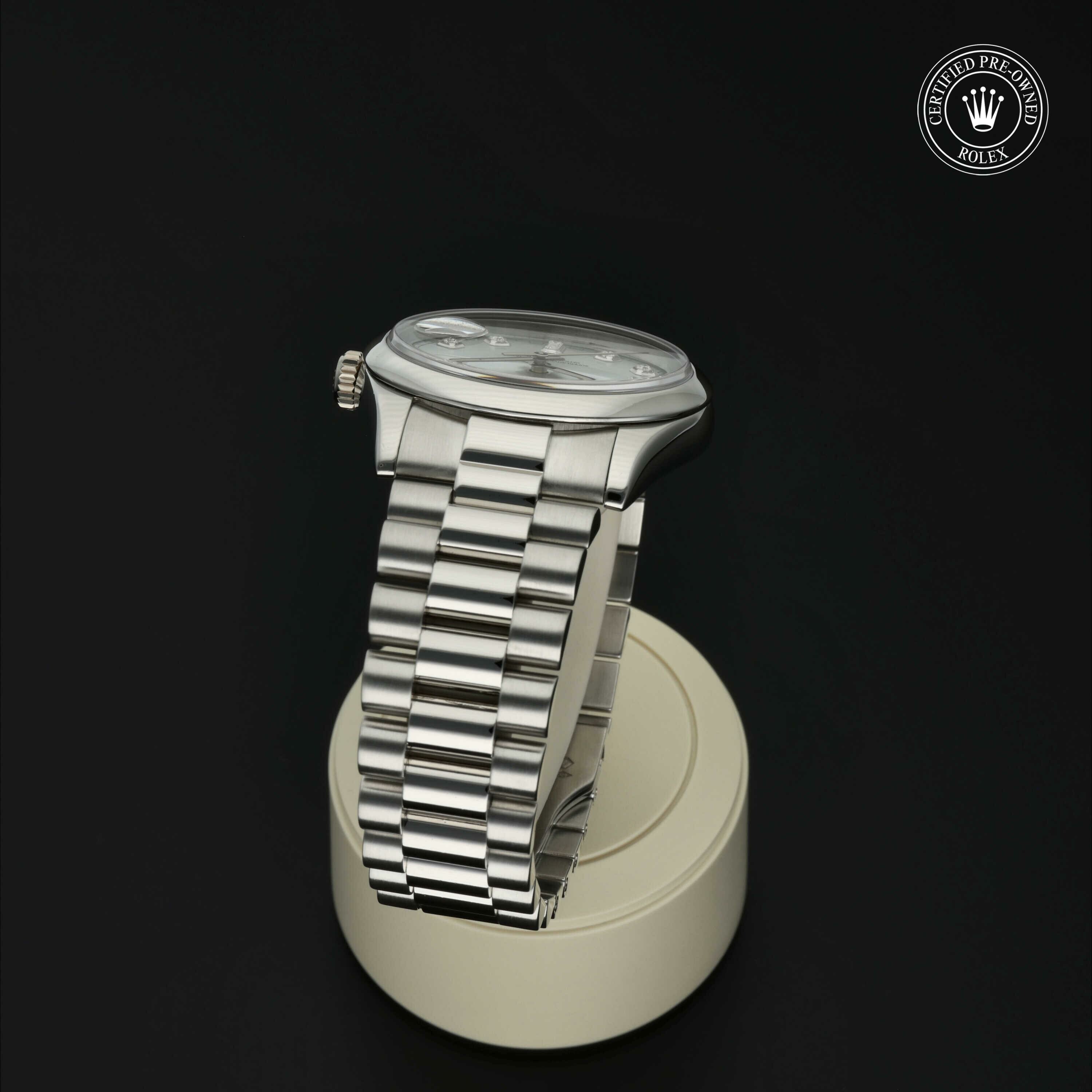 Rolex Day-Date 36 in Platina M118206-0007 at Hall of Time - vue 20