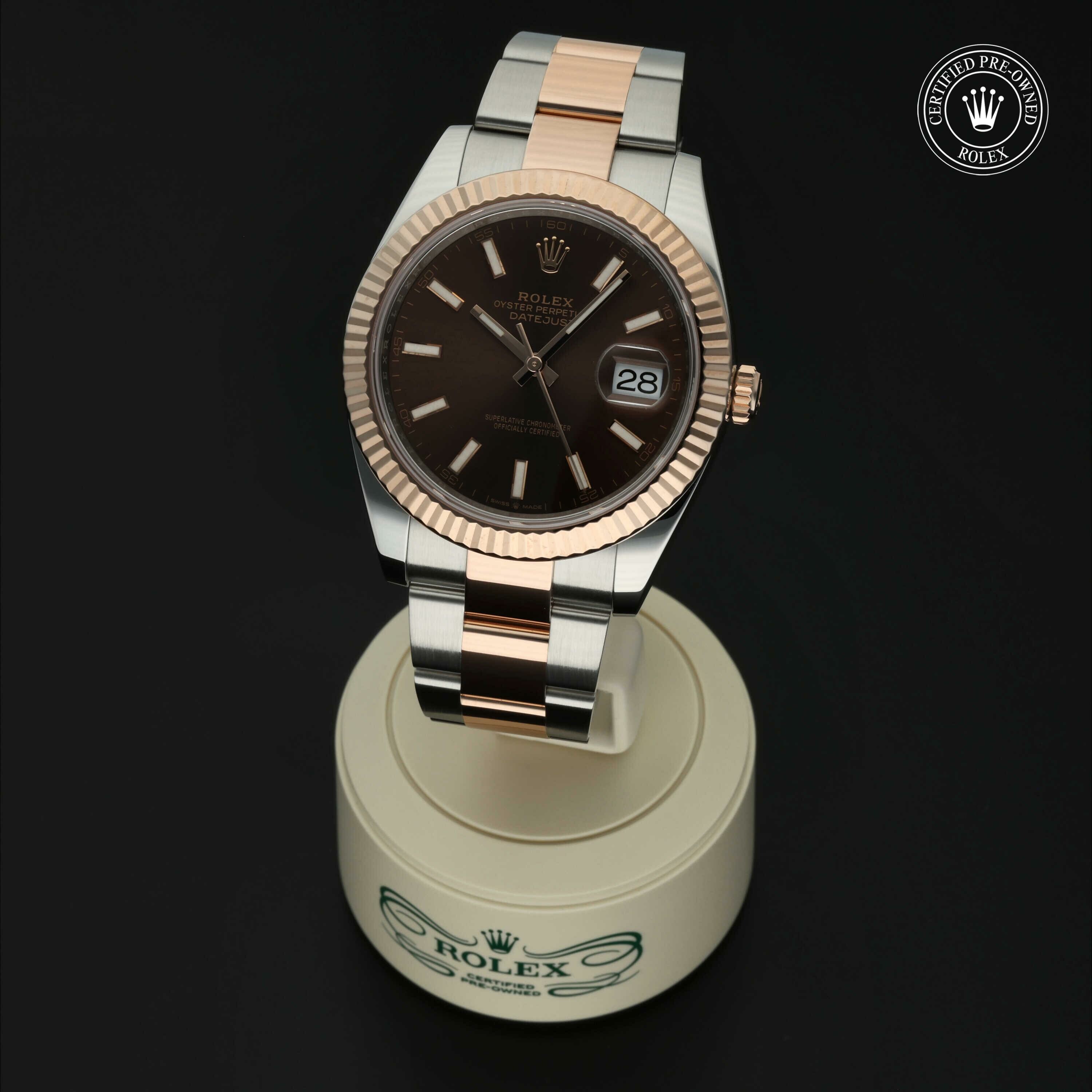 Rolex Datejust 41 in Rolesor 18 karaat Rood M126331-0001 at Hall of Time - vue 2