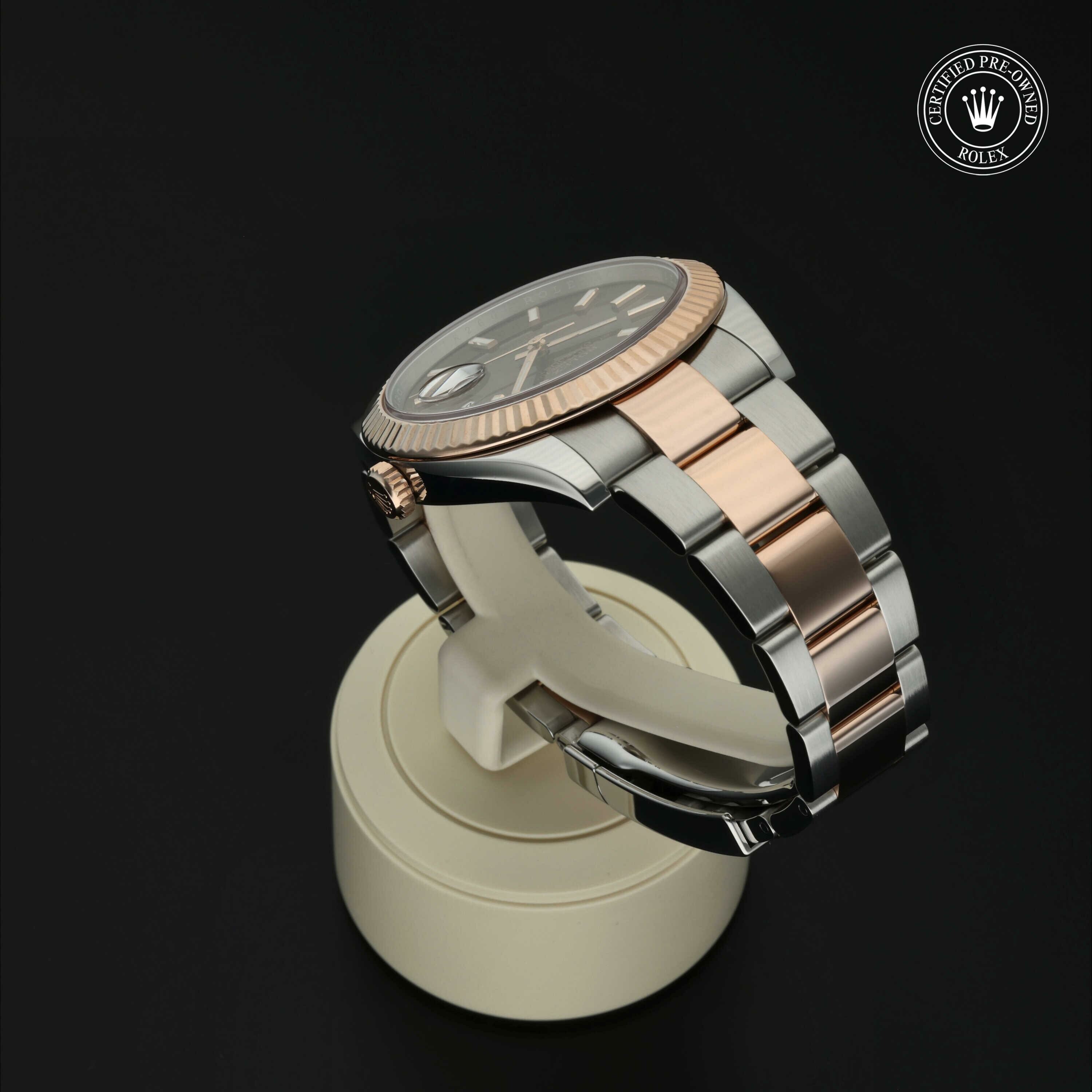 Rolex Datejust 41 in Rolesor 18 karaat Rood M126331-0001 at Hall of Time - vue 15