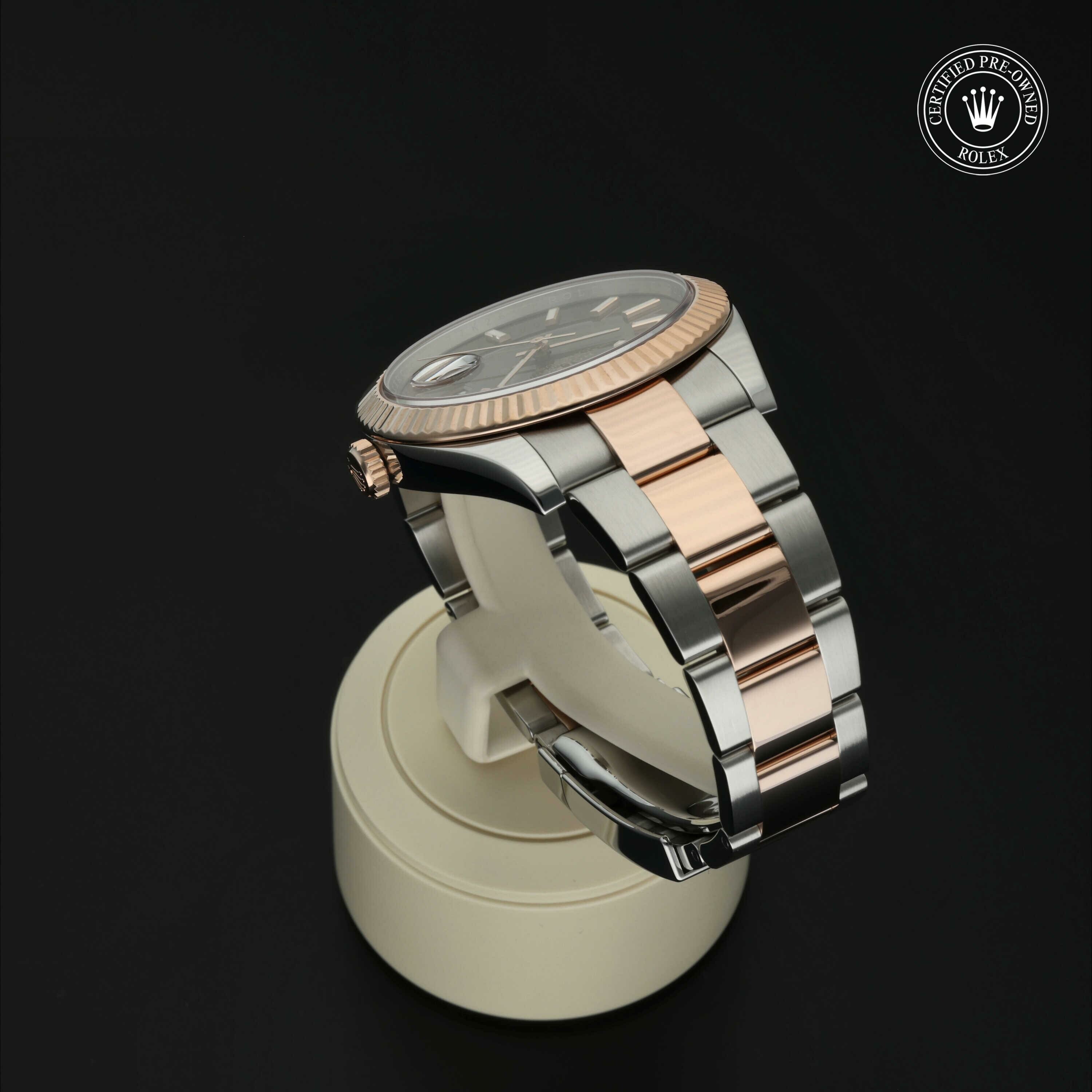 Rolex Datejust 41 in Rolesor 18 karaat Rood M126331-0001 at Hall of Time - vue 16