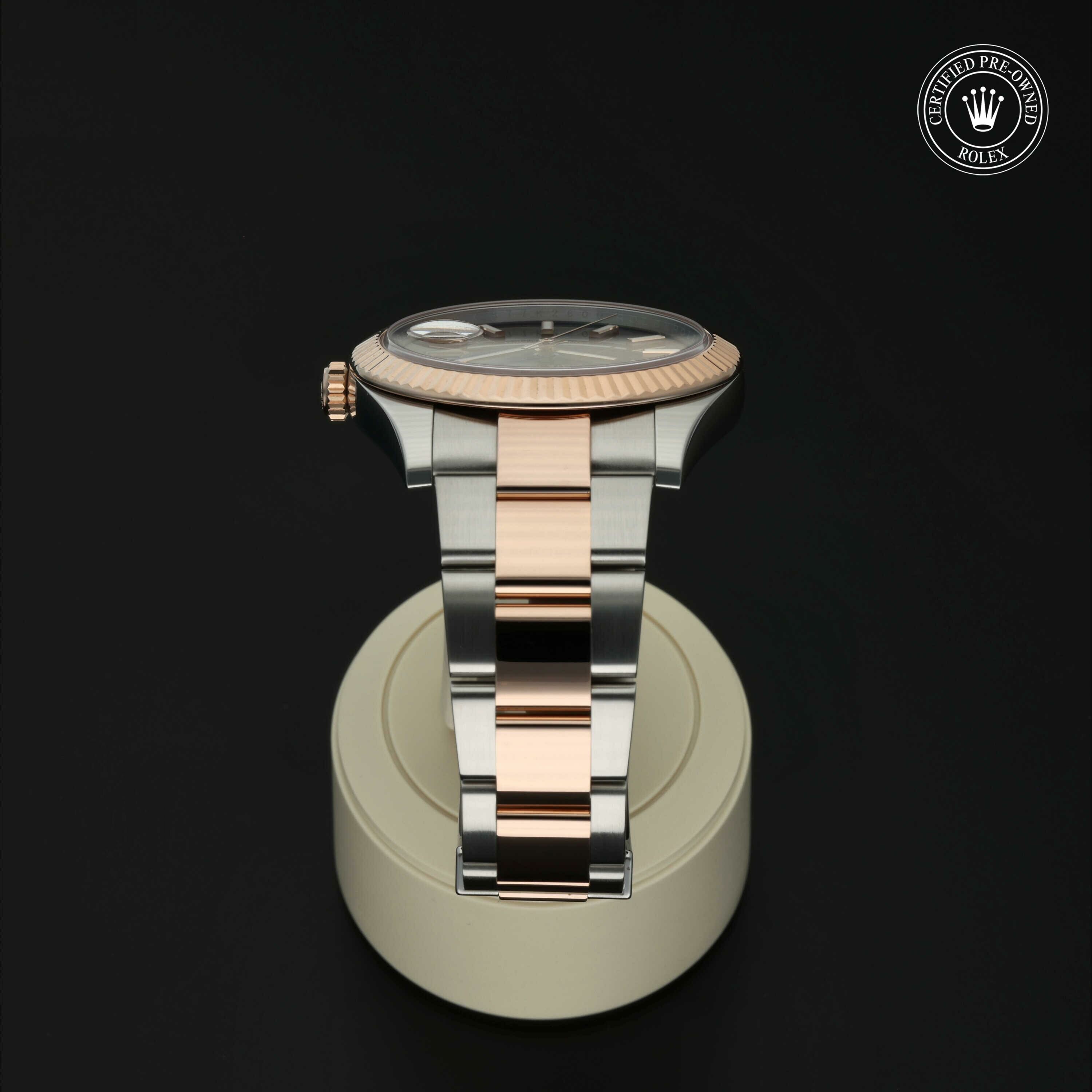 Rolex Datejust 41 in Rolesor 18 karaat Rood M126331-0001 at Hall of Time - vue 19