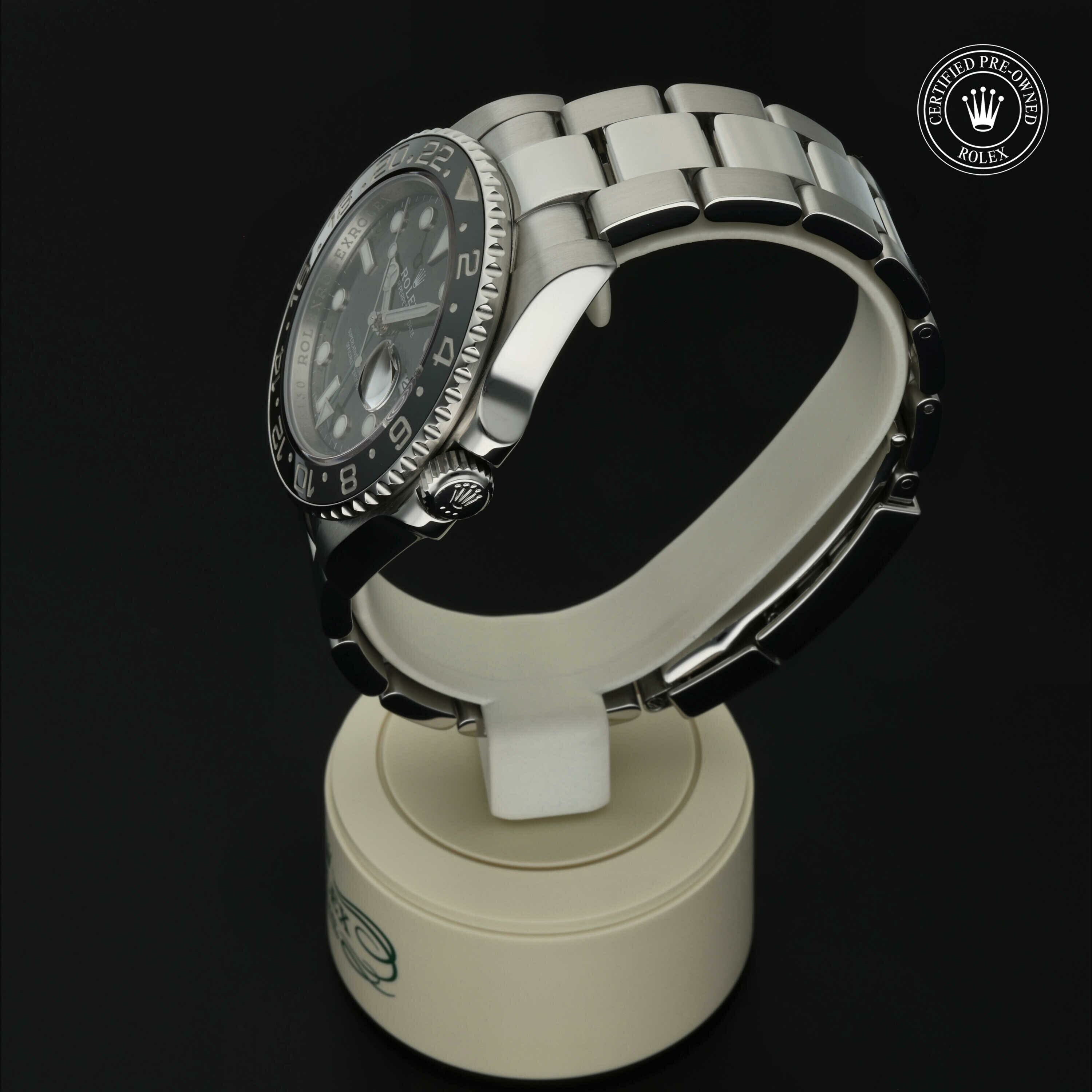 Rolex GMT‑Master II in Staal M116710LN-0001 at Hall of Time - vue 9