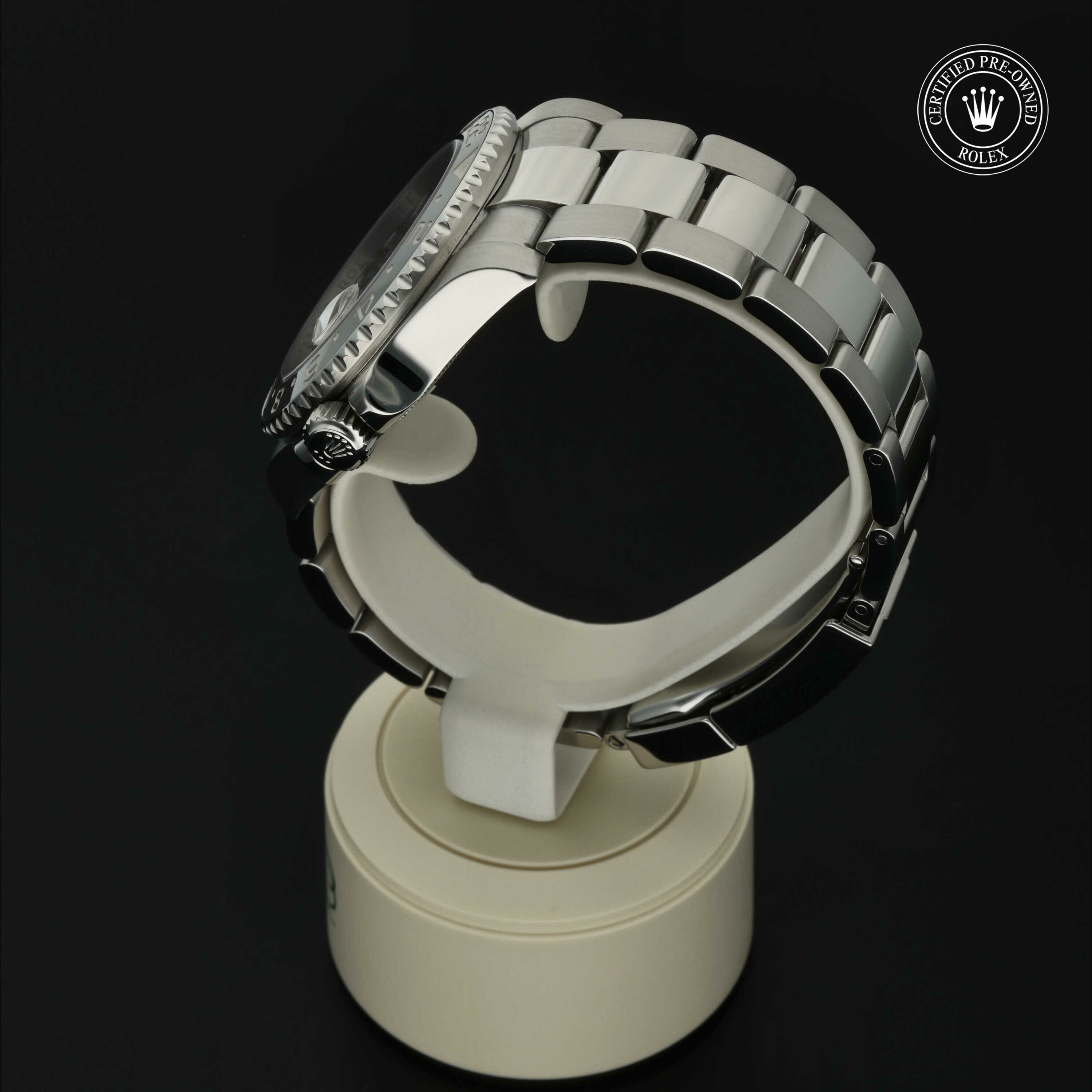 Rolex GMT‑Master II in Staal M116710LN-0001 at Hall of Time - vue 12