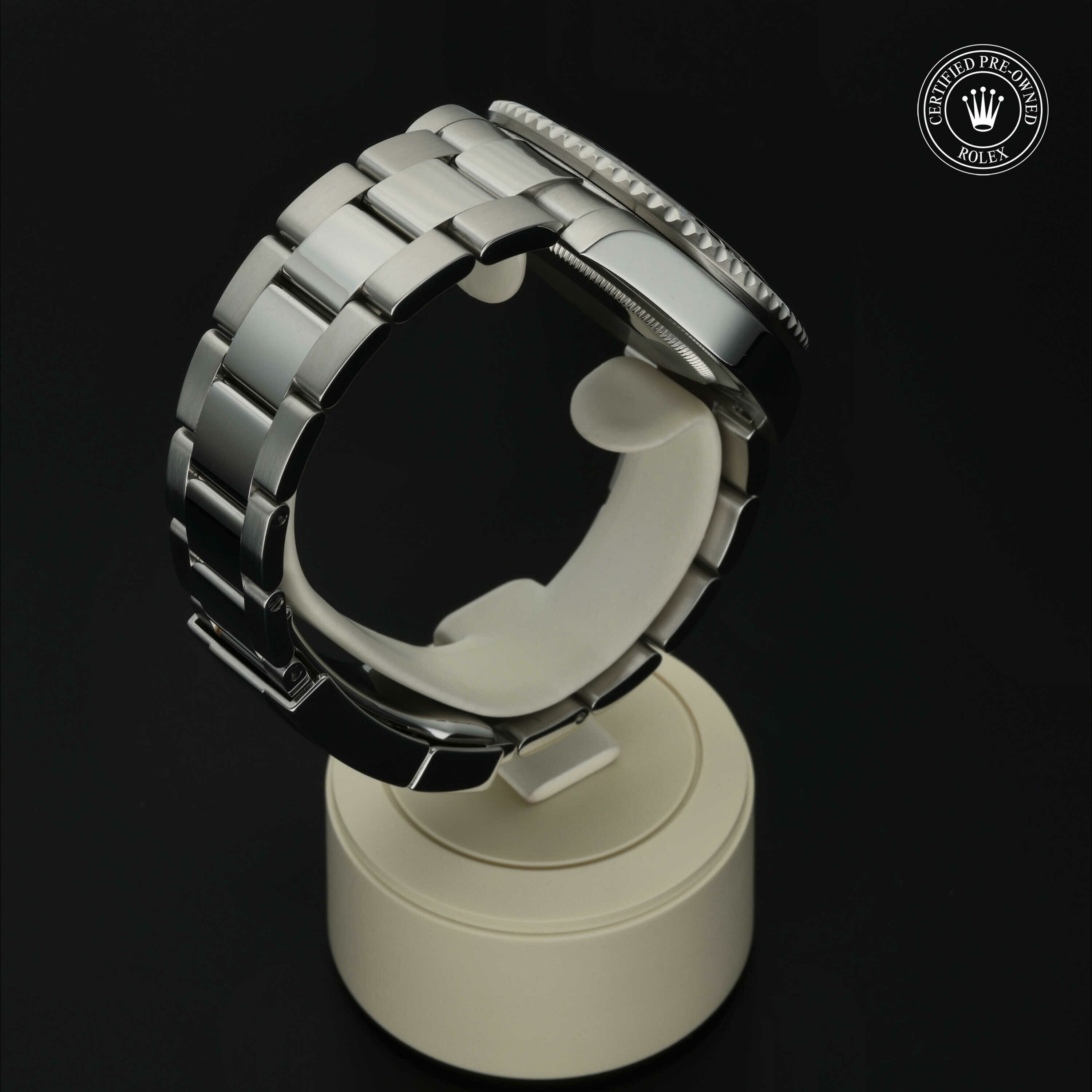 Rolex GMT‑Master II in Staal M116710LN-0001 at Hall of Time - vue 24