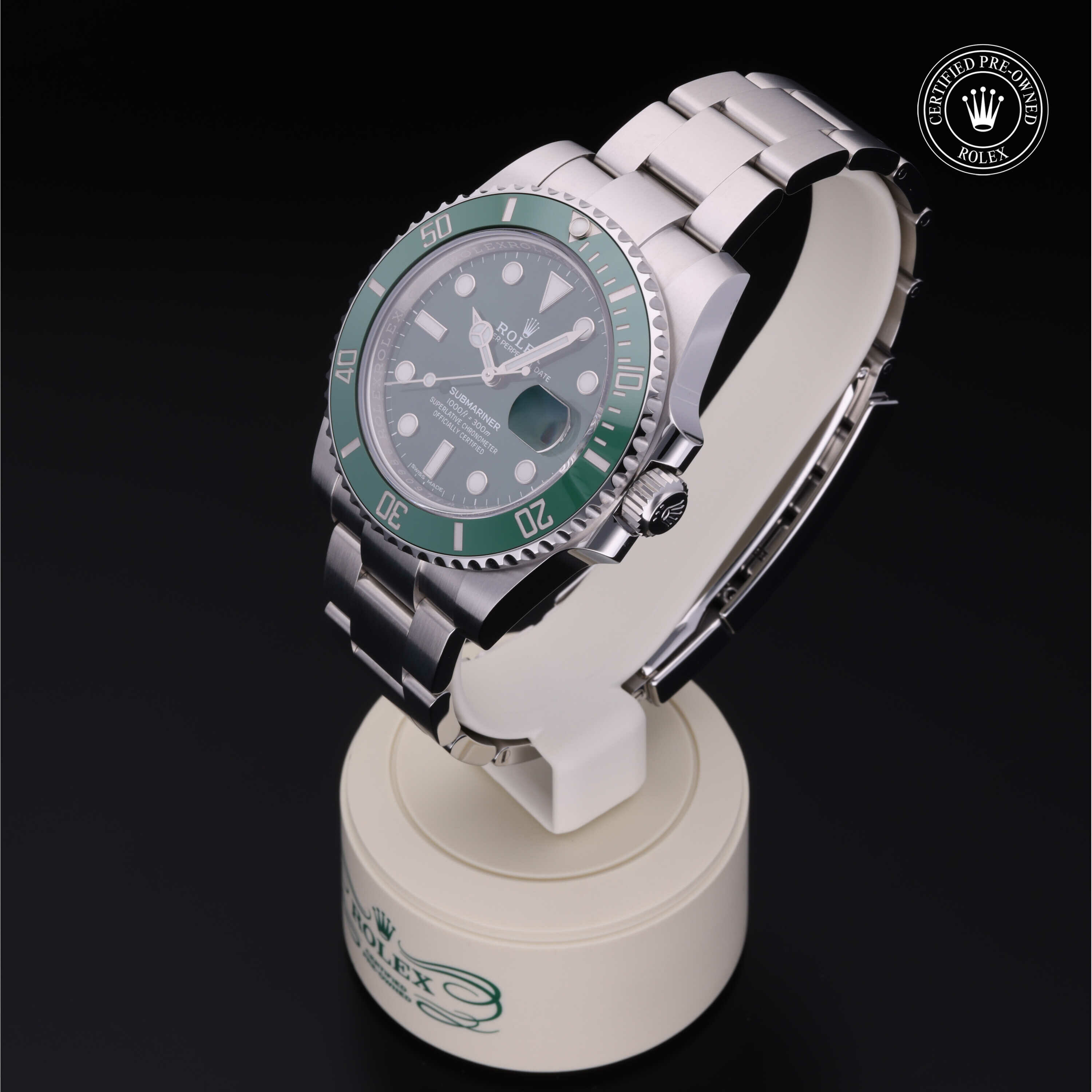 Rolex Submariner Date in Staal M116610LV-0002 at Hall of Time - vue 6