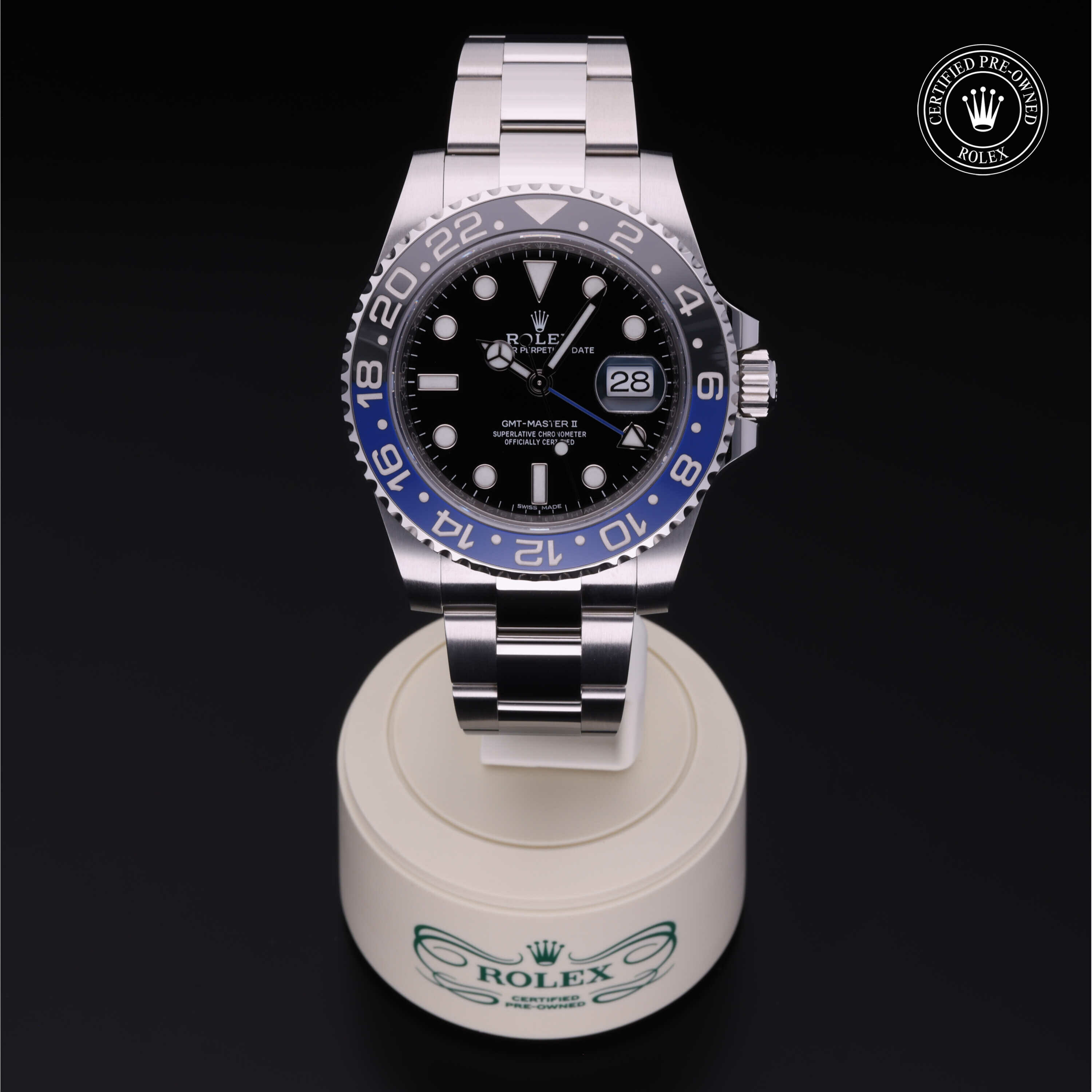 Rolex GMT-Master II en Acier M116710BLNR-0002 chez Hall of Time