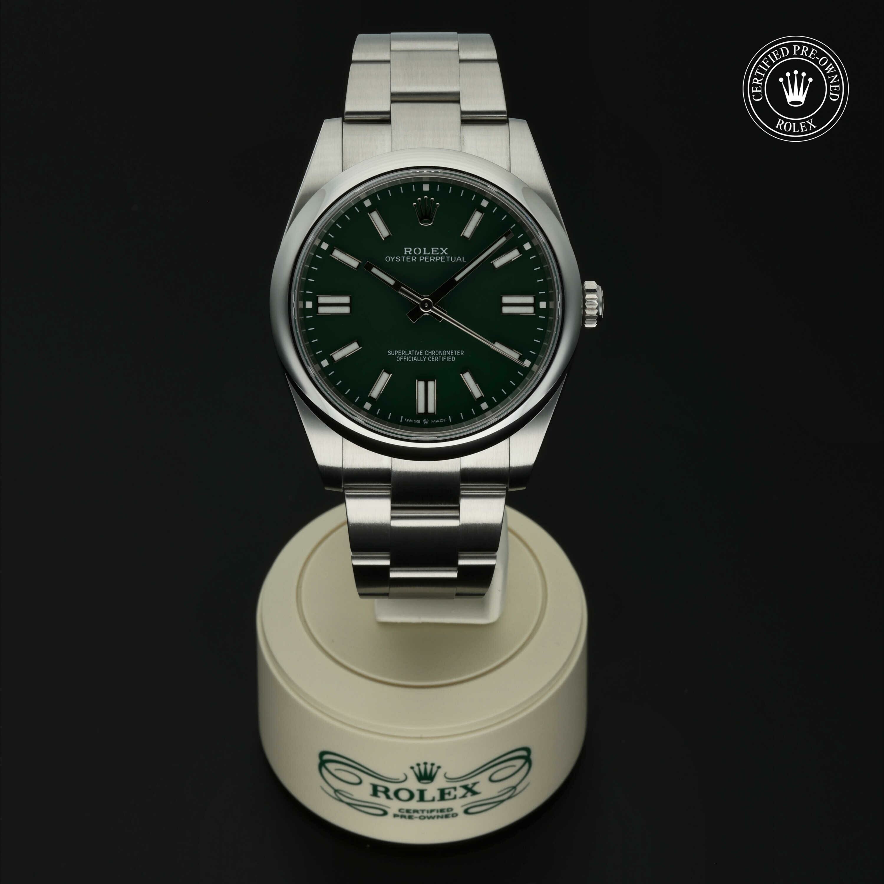 Rolex Oyster Perpetual 41 in Staal M124300-0005 at Hall of Time