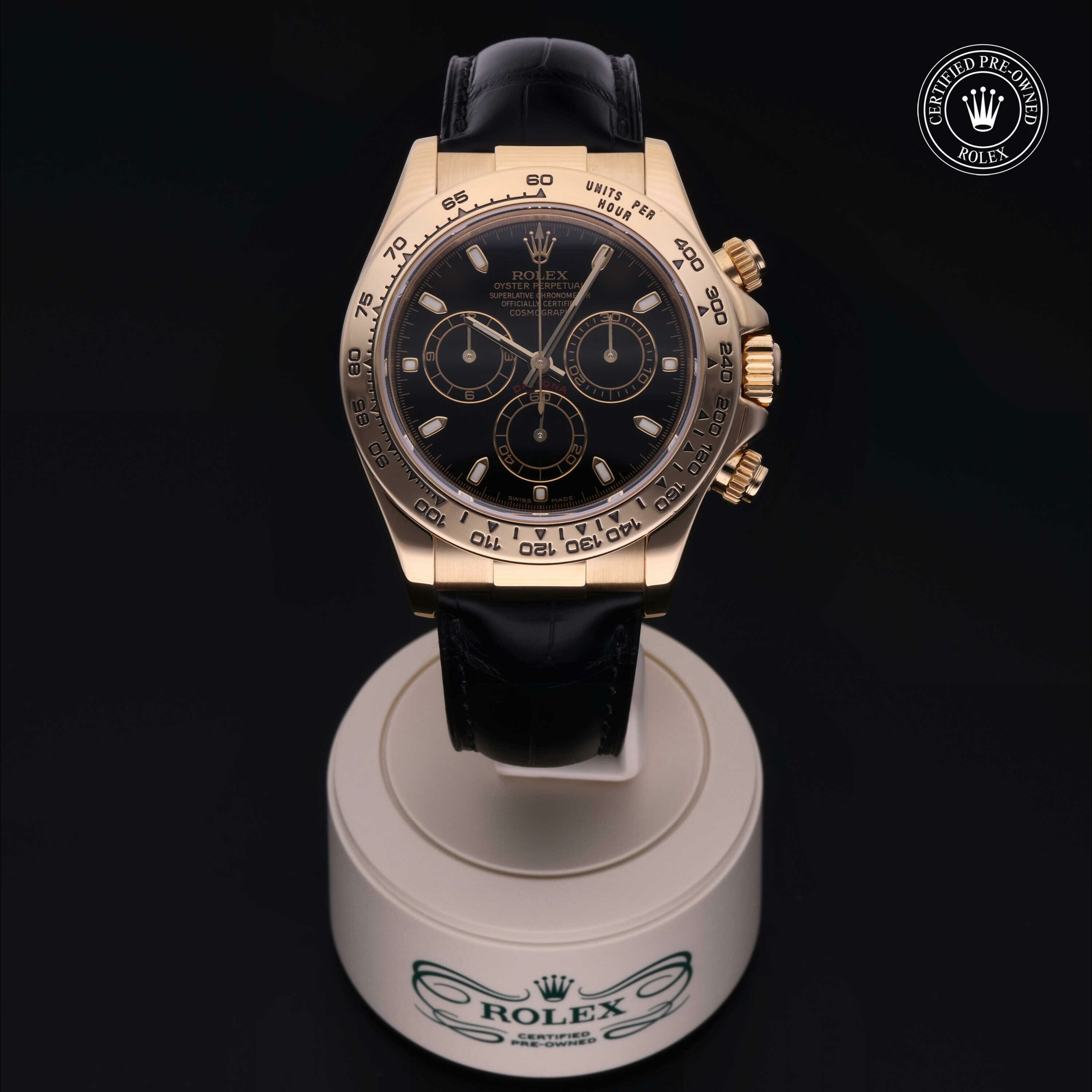 Rolex Oyster Perpetual Cosmograph Daytona in Gold 18 Carat Yellow M116518-0033 at Hall of Time