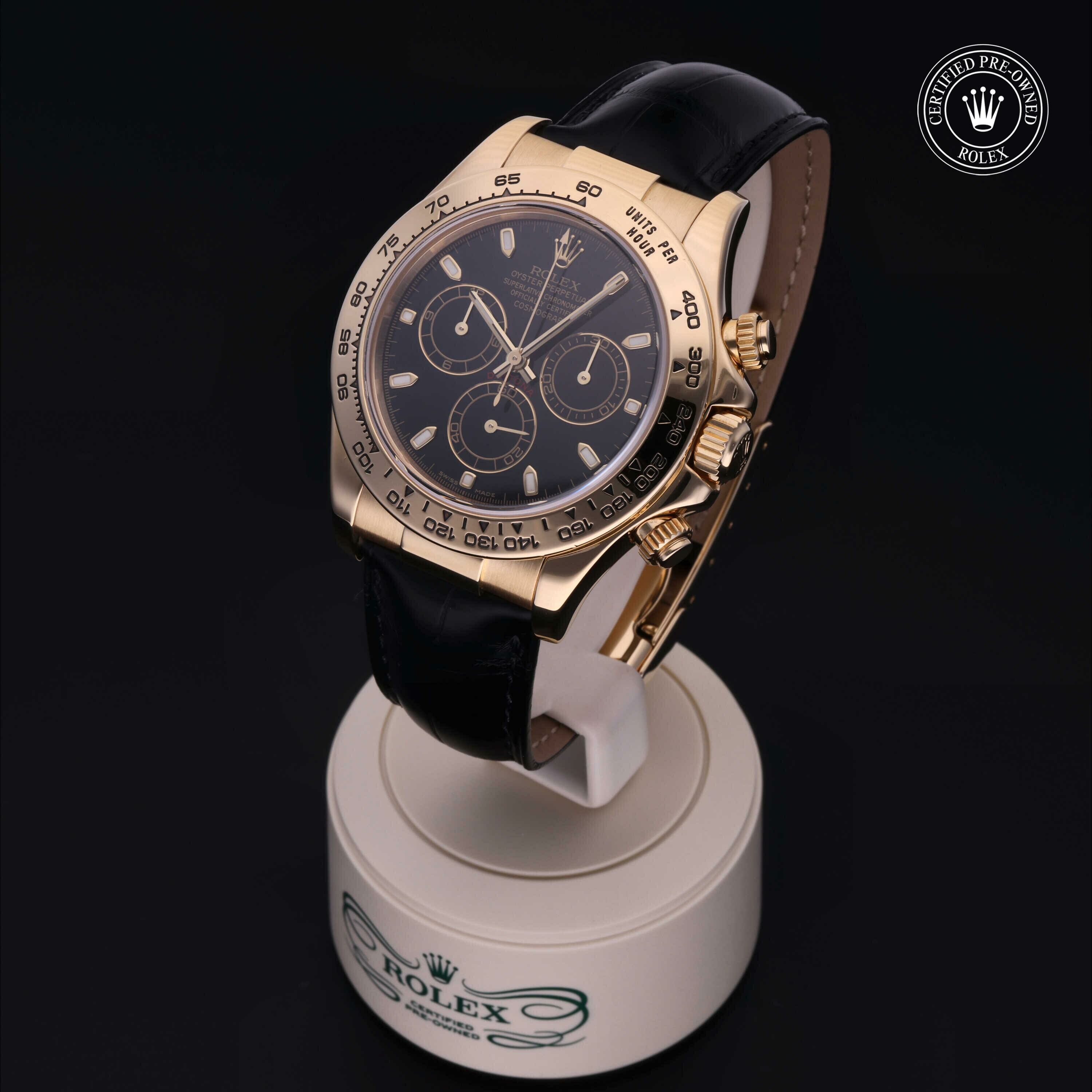 Rolex Oyster Perpetual Cosmograph Daytona in Gold 18 Carat Yellow M116518-0033 at Hall of Time - view 4