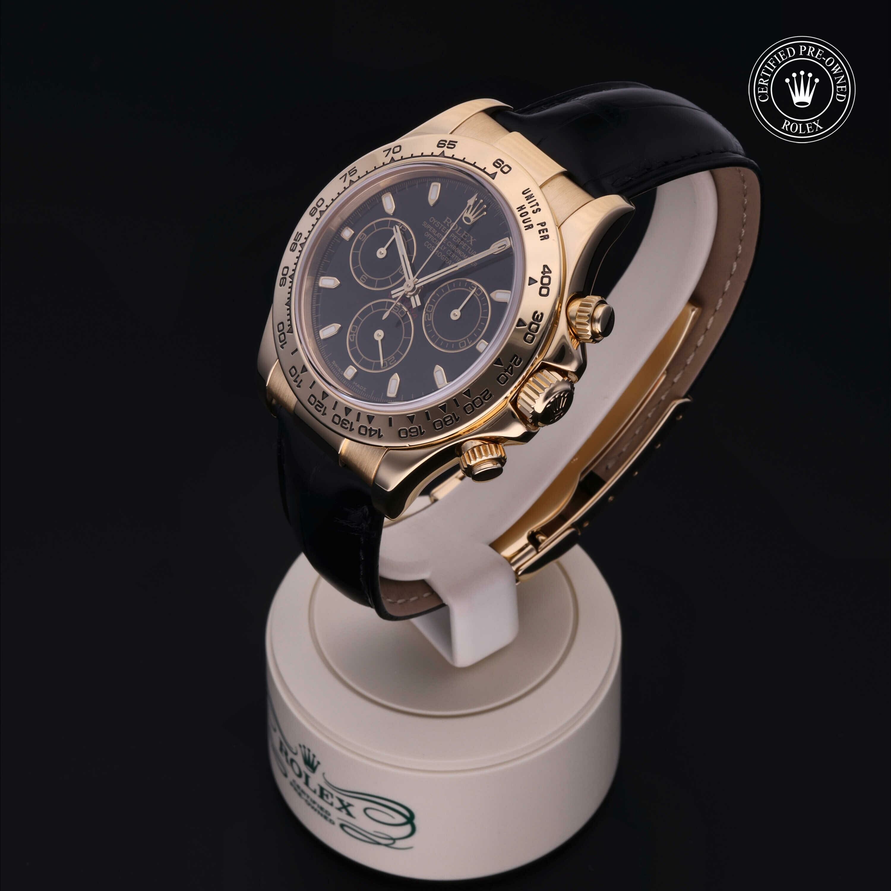 Rolex Oyster Perpetual Cosmograph Daytona in Gold 18 Carat Yellow M116518-0033 at Hall of Time - view 6