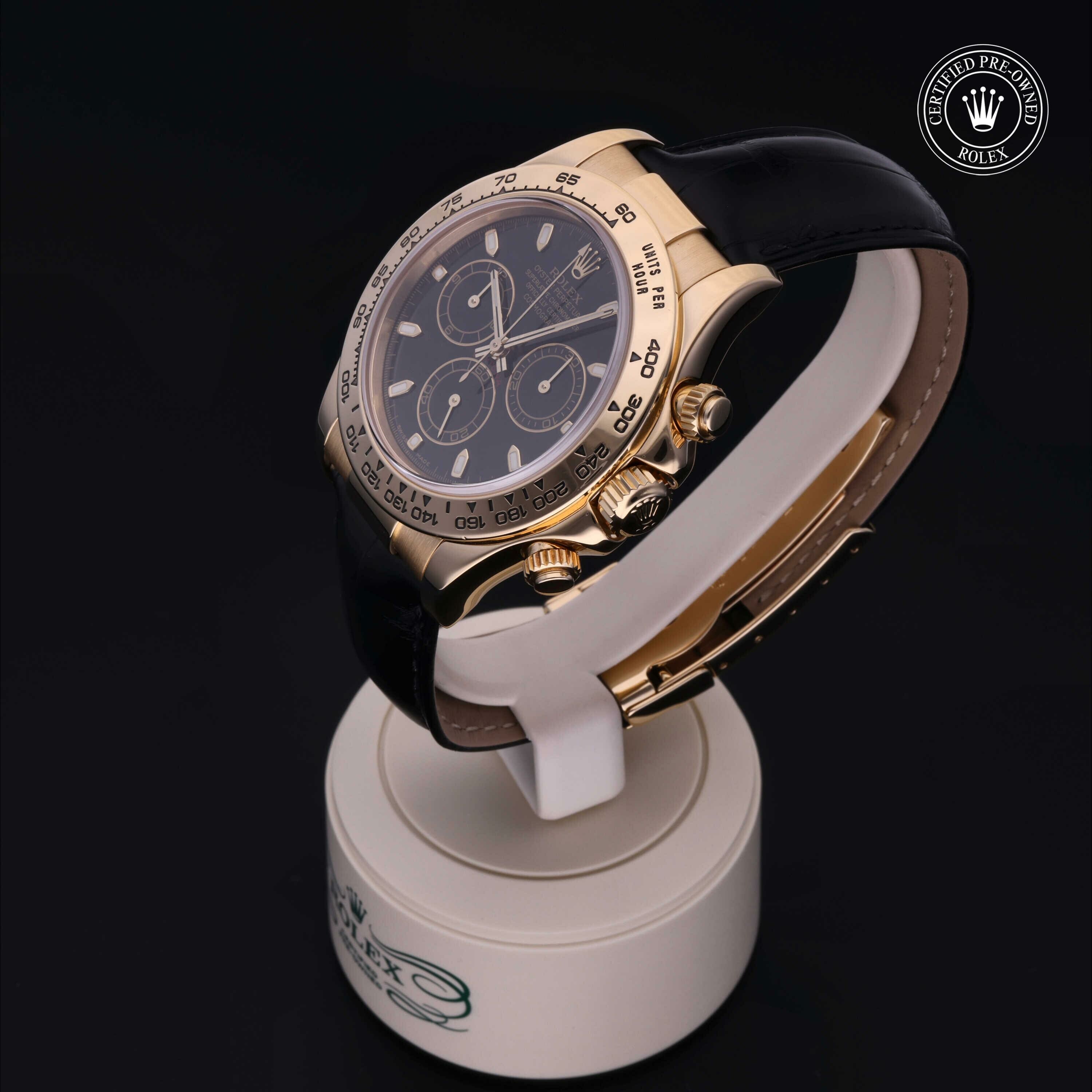 Rolex Oyster Perpetual Cosmograph Daytona in Gold 18 Carat Yellow M116518-0033 at Hall of Time - view 7